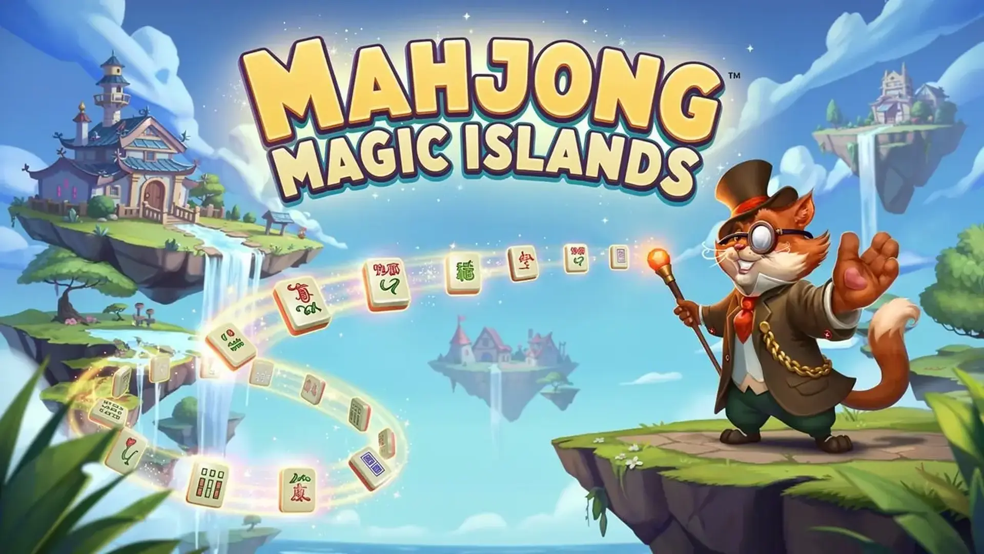 Mahjong Magic Islands - Mahjong Solitario Místico Resuelve juego