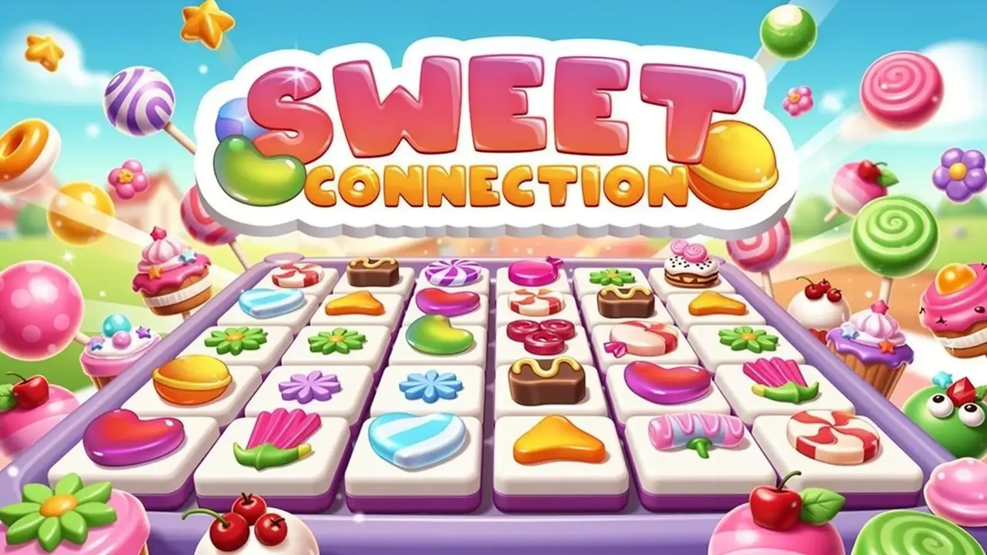Mahjong Sweet Connection - Puzzle Mahjong juego