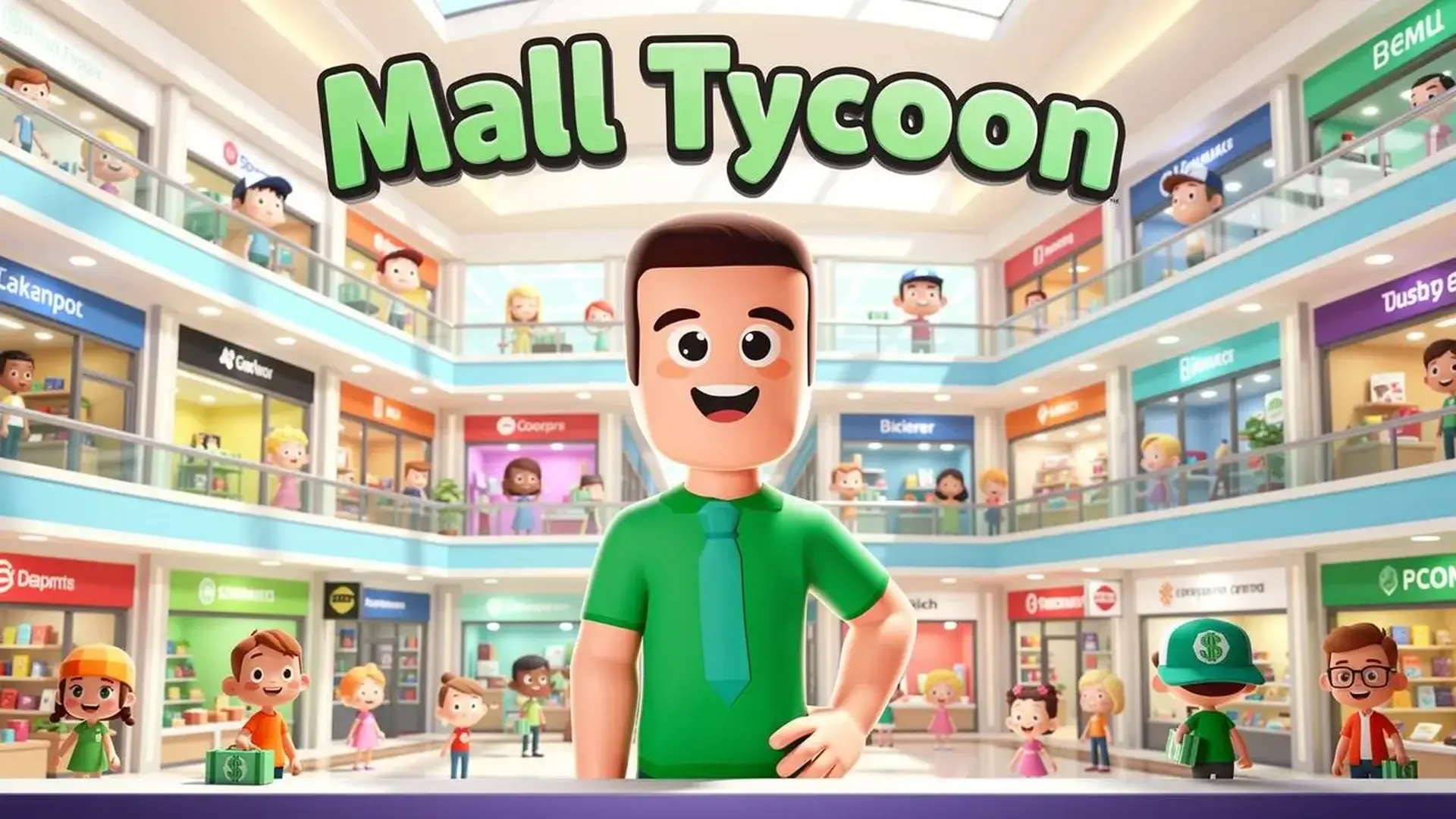 Mall Tycoon - 顶级商业模拟经营：紧跟潮流趋势，智斗商场小偷，亲手打造属于你的全球3D梦幻购物中心！ 游戏