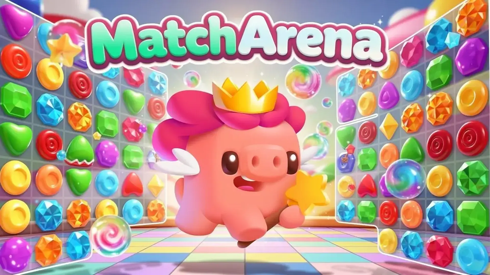 Match Arena - Batallas Match-3 PvP juego