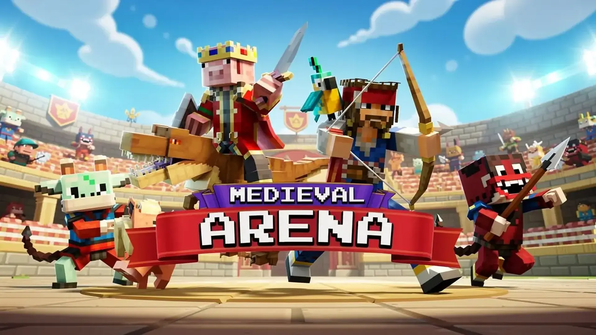 Medieval Arena - لعبة قتال PvP عنيف في