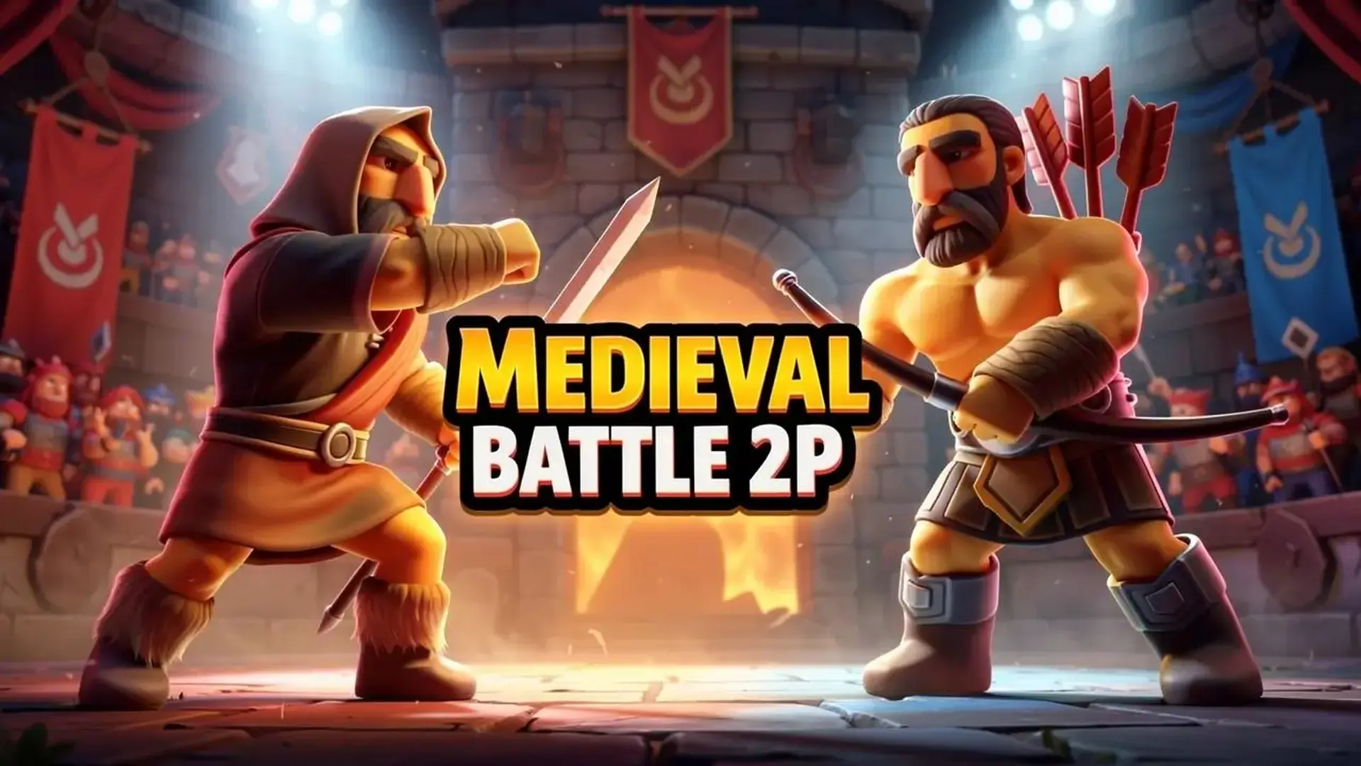 Medieval Battle 2P - 中世纪双人策略对决：运筹帷幄，部署精兵，在线智取劲敌，称霸战场 游戏