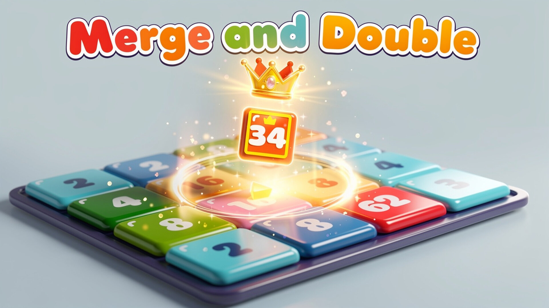 Merge and Double - Puzle Números juego