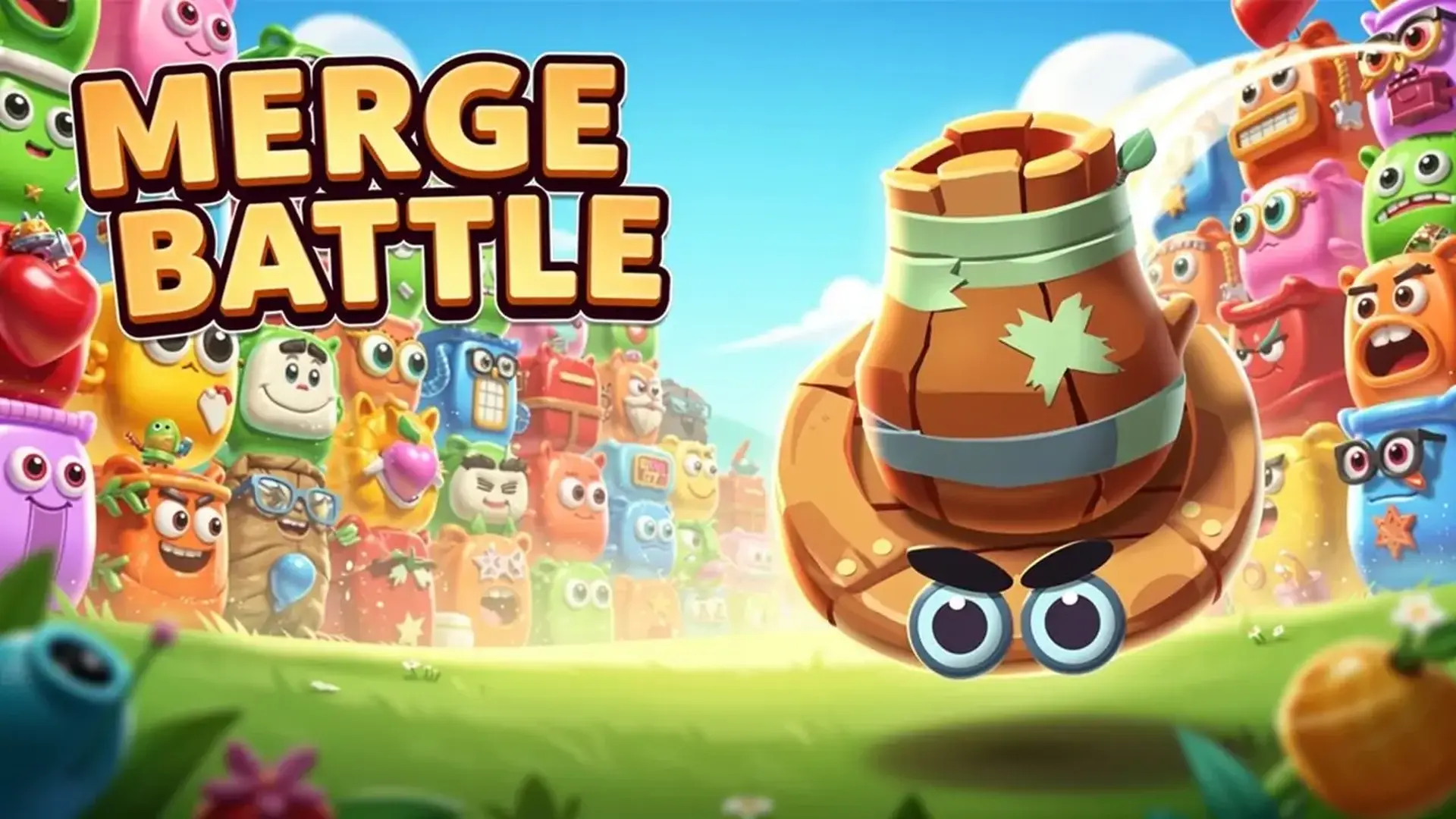 Merge Battle - Puzzle Fusión Estratégica juego