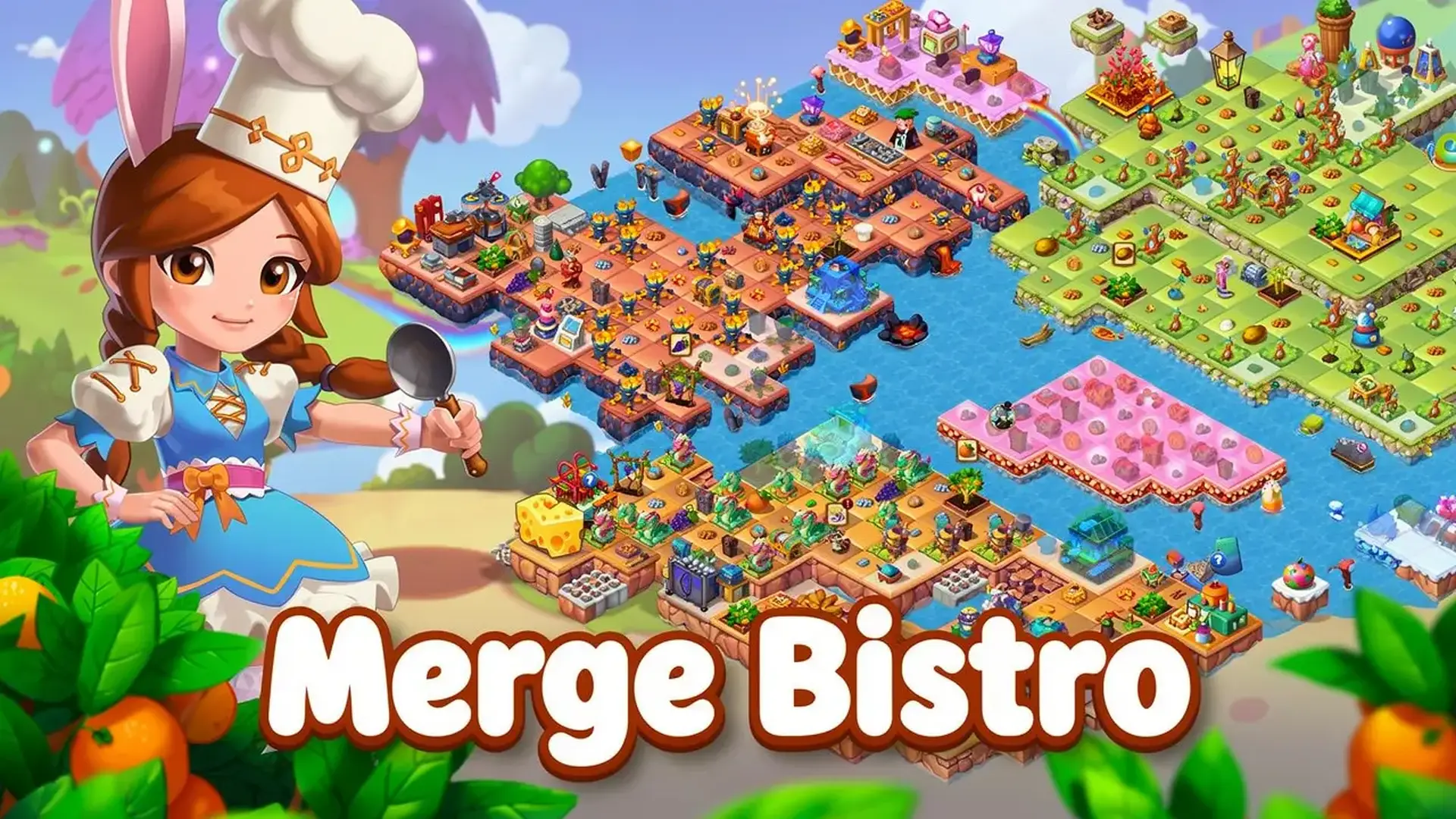 Merge Bistro - Fusiona objetos juego