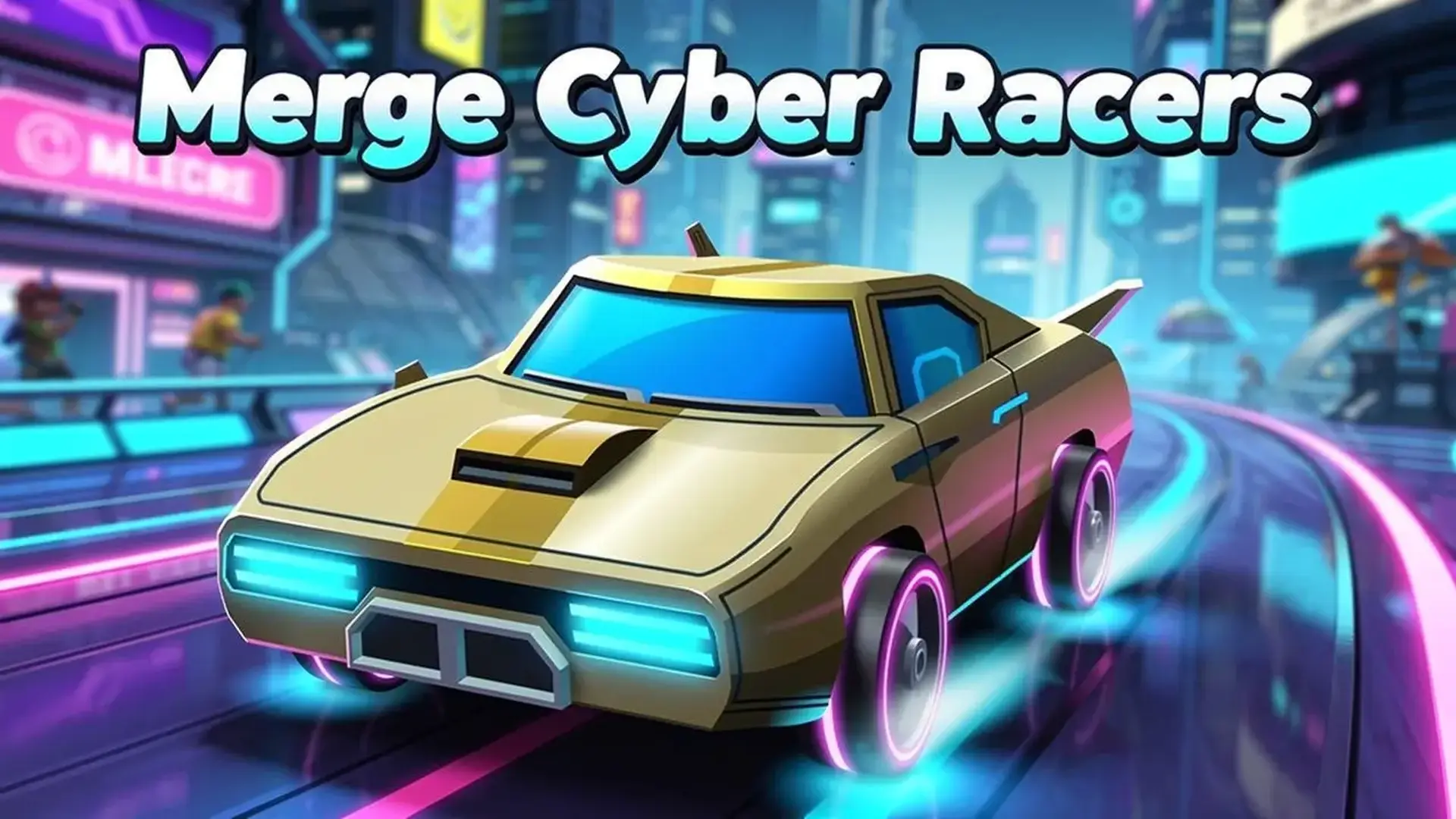 Merge Cyber Racers - Fusão Futurista jogo
