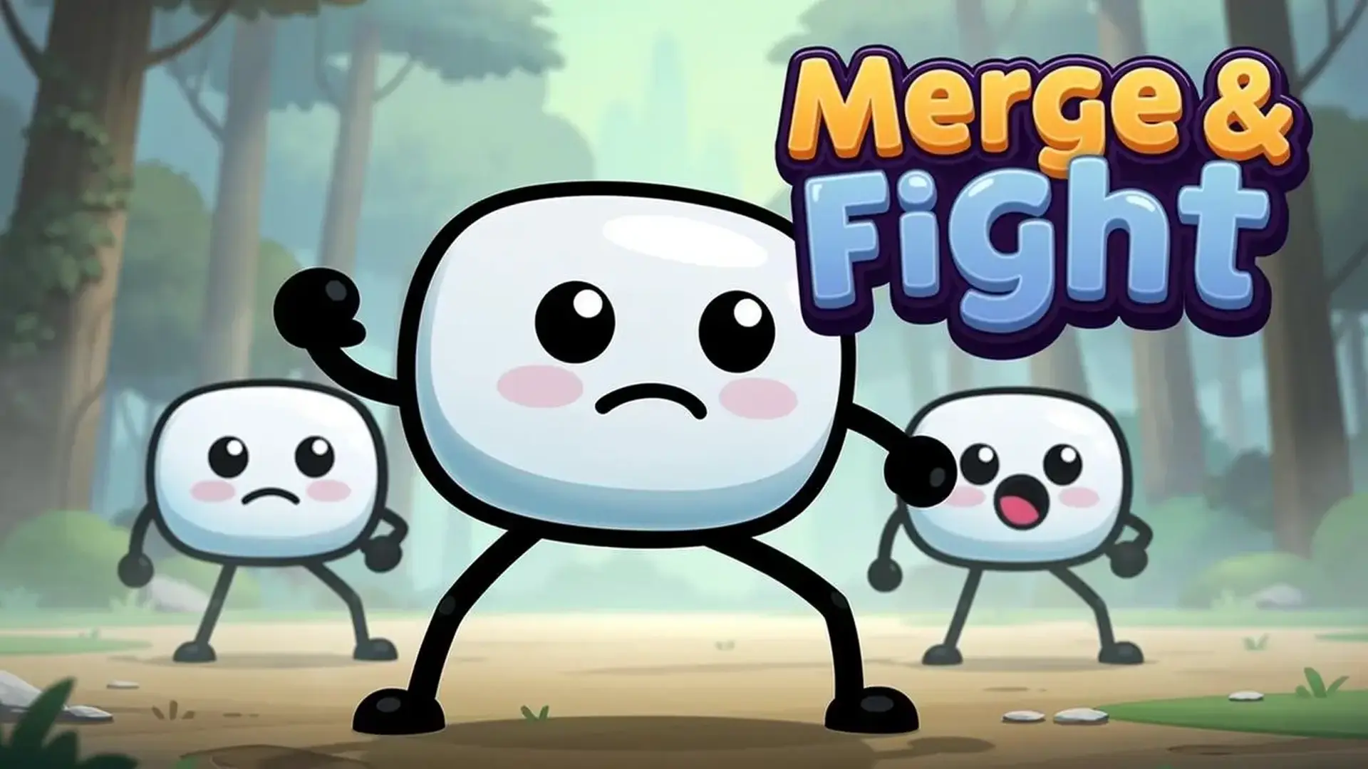 Merge & Fight - لعبة استراتيجية لدمج الوحوش وتطويرها