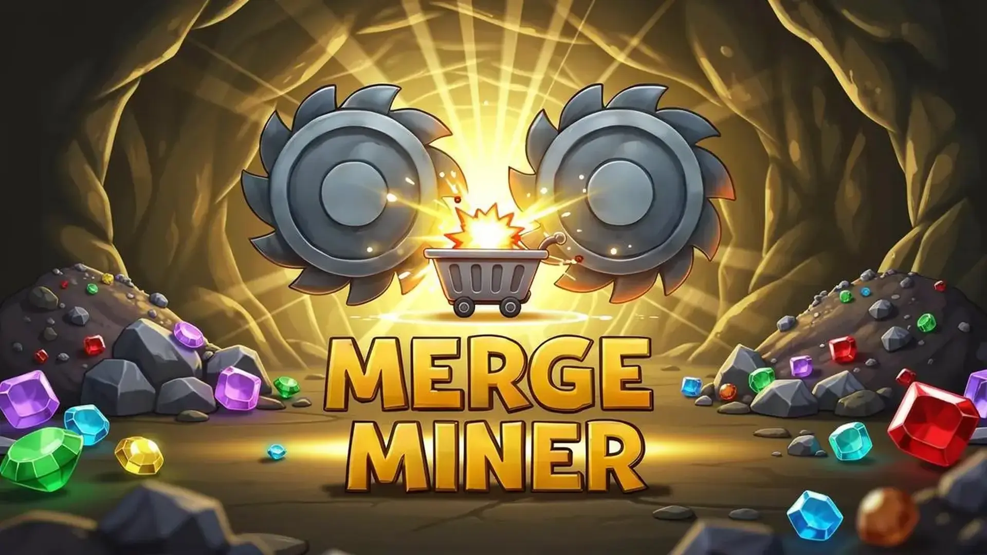 Merge Miner - 休闲放置合并挖矿，深度策略资源管理，白手起家建造你的宏伟帝国，体验无尽升级和成瘾玩法，无需下载！ 游戏