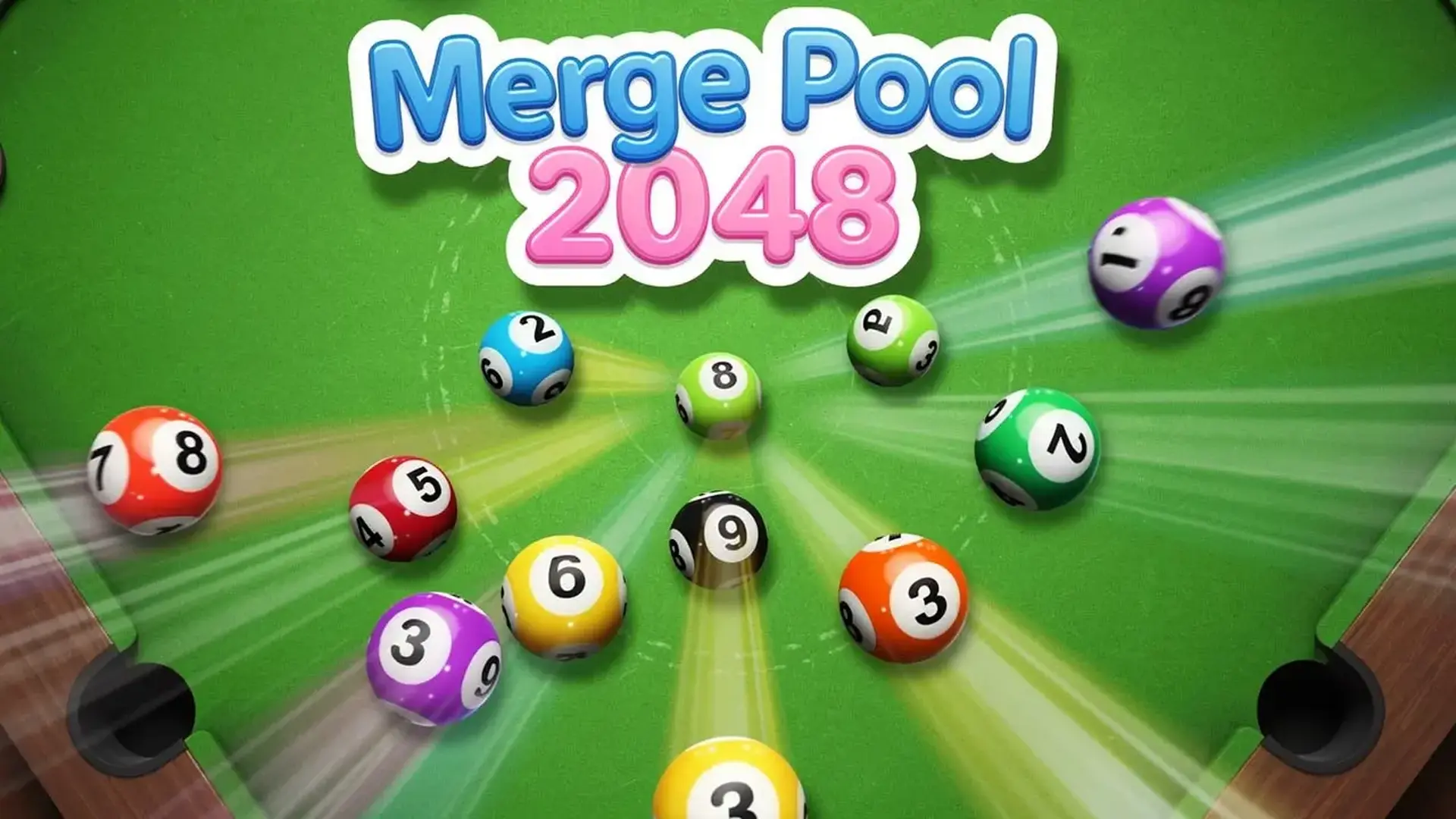 Merge Pool 2048 - لعبة لغز الأرقام والدمج المثير