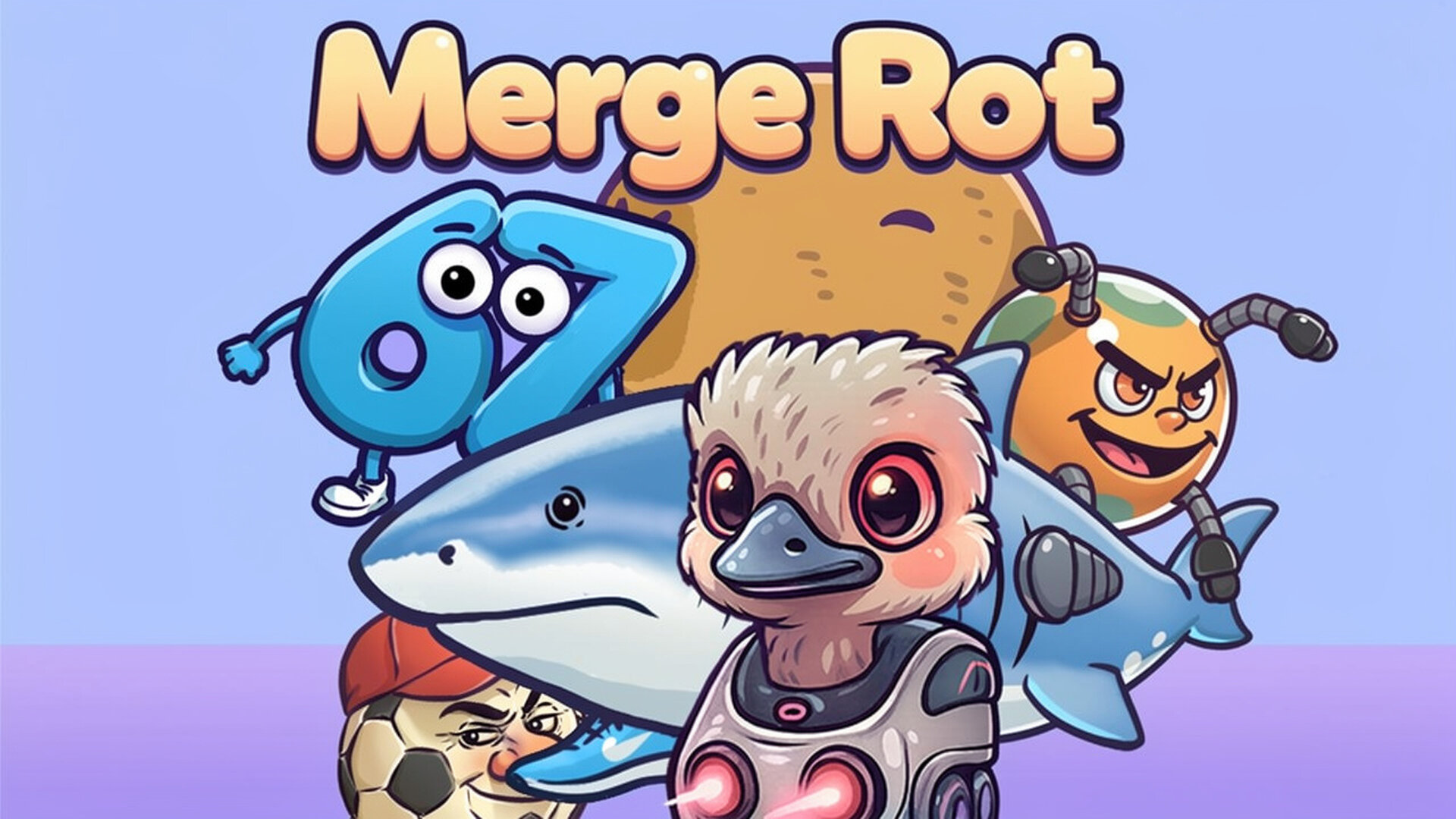 Merge Rot - لعبة لغز دمج فيزيائي