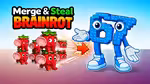 Merge & Steal Brainrot - Играть онлайн