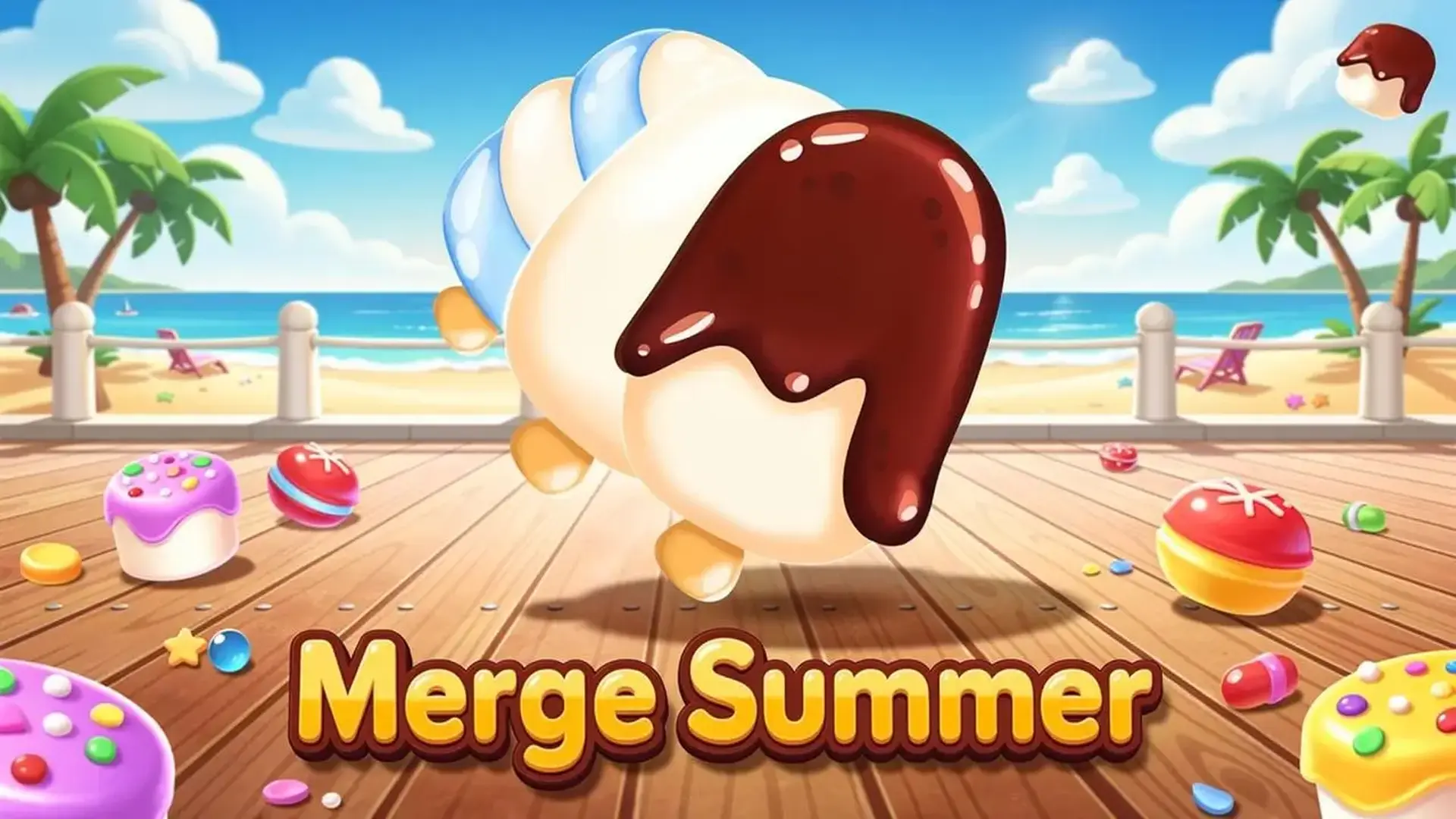 Merge Summer - Puzles fusión juego