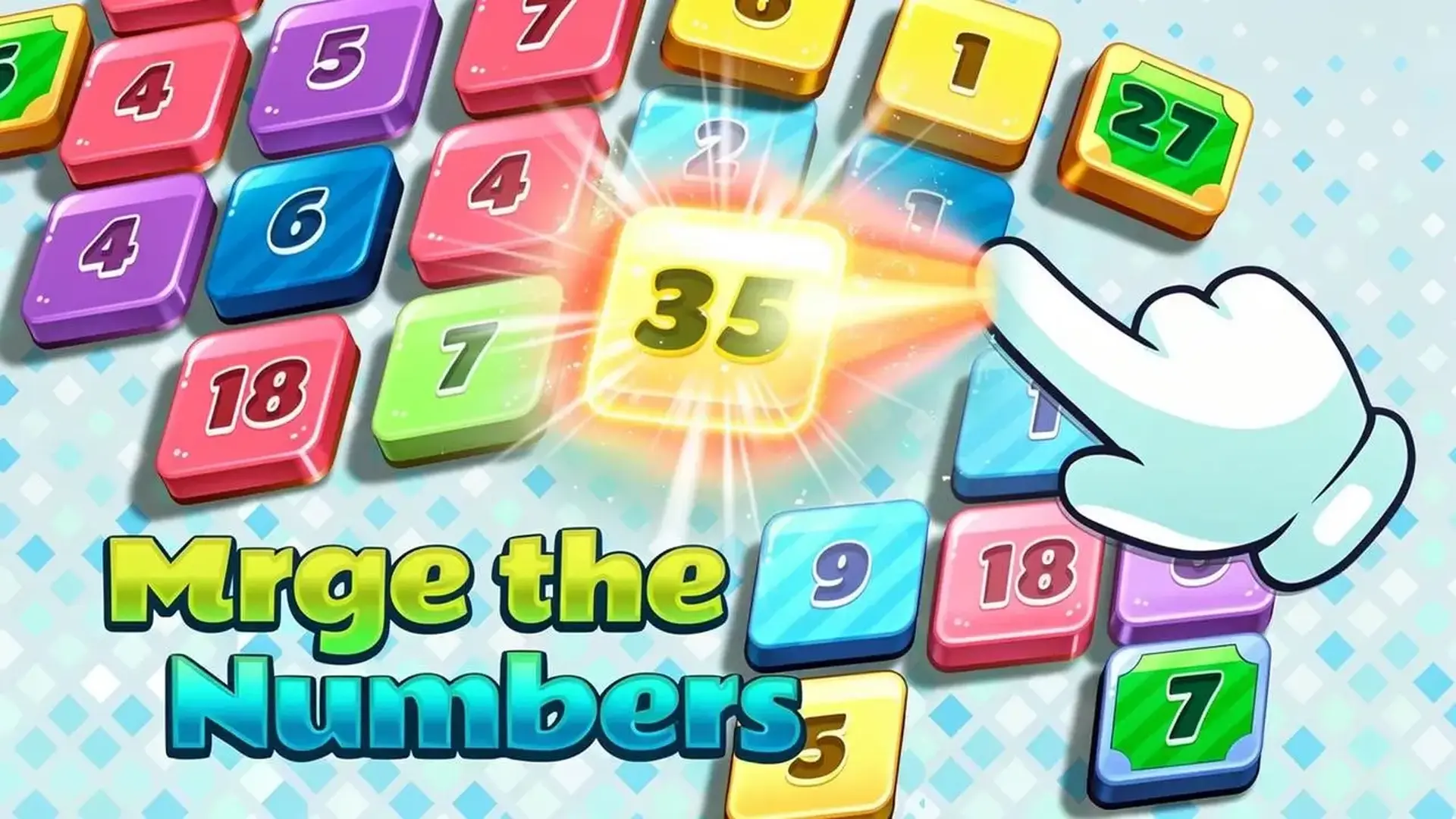 Merge the Numbers - Puzzle fusión lógica juego