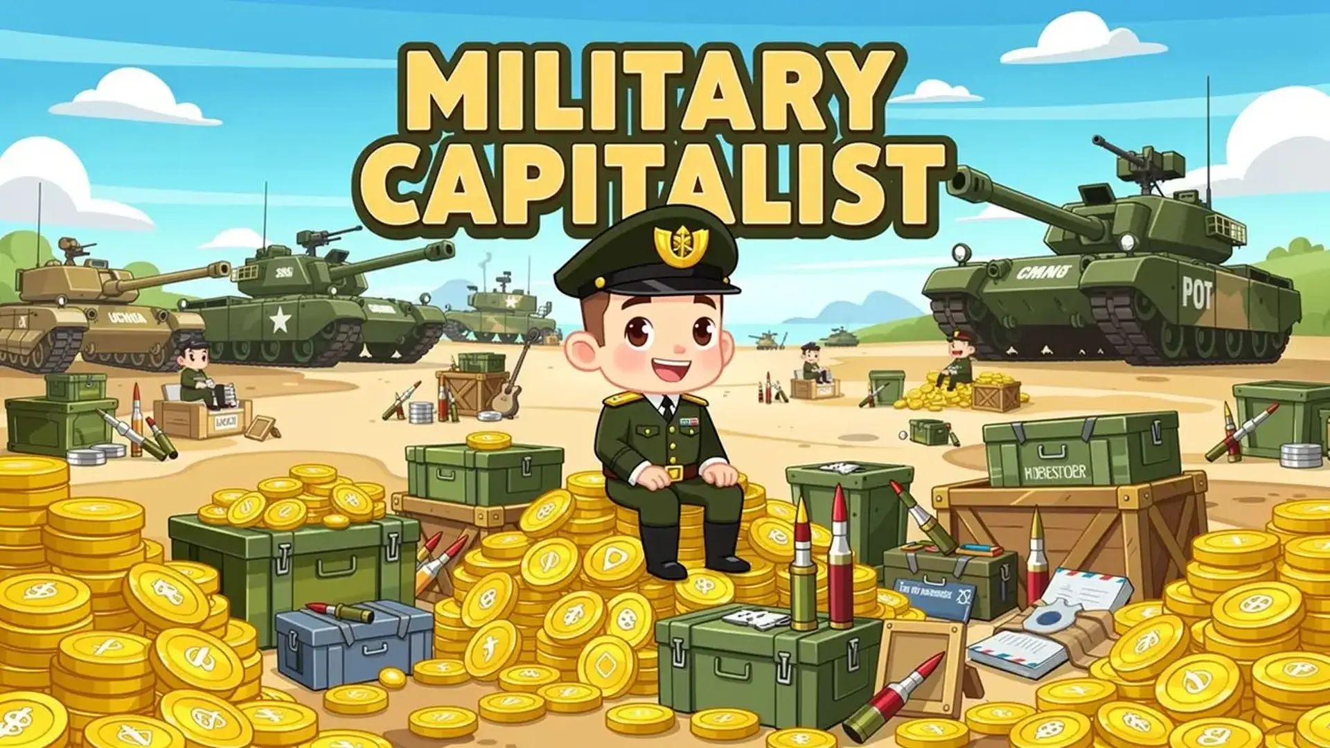 Military Capitalist - automate production game