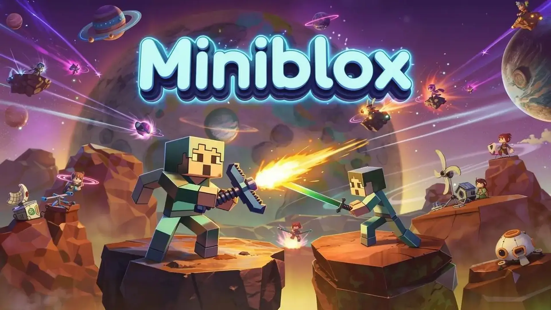 Miniblox - Sandbox Voxel Multijugador juego