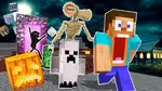 Monster School Herobrine Siren Head - Играть онлайн