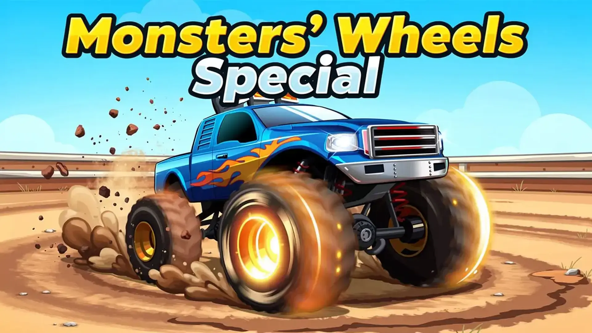 Monsters' Wheels Special - لعبة تحدَّ الفيزياء في سباق