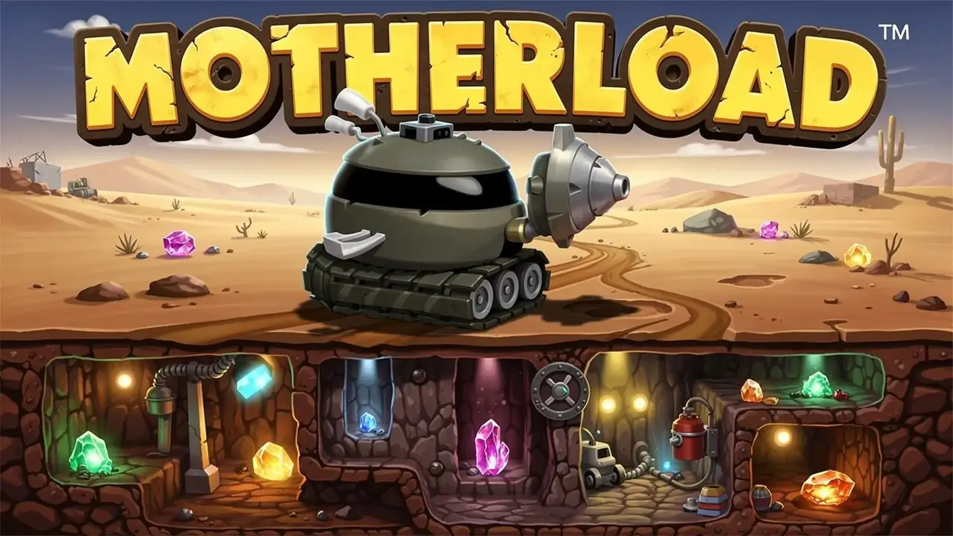 Motherload - Clásico minería HTML5 juego