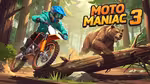 Moto Maniac 3 - Jogar online