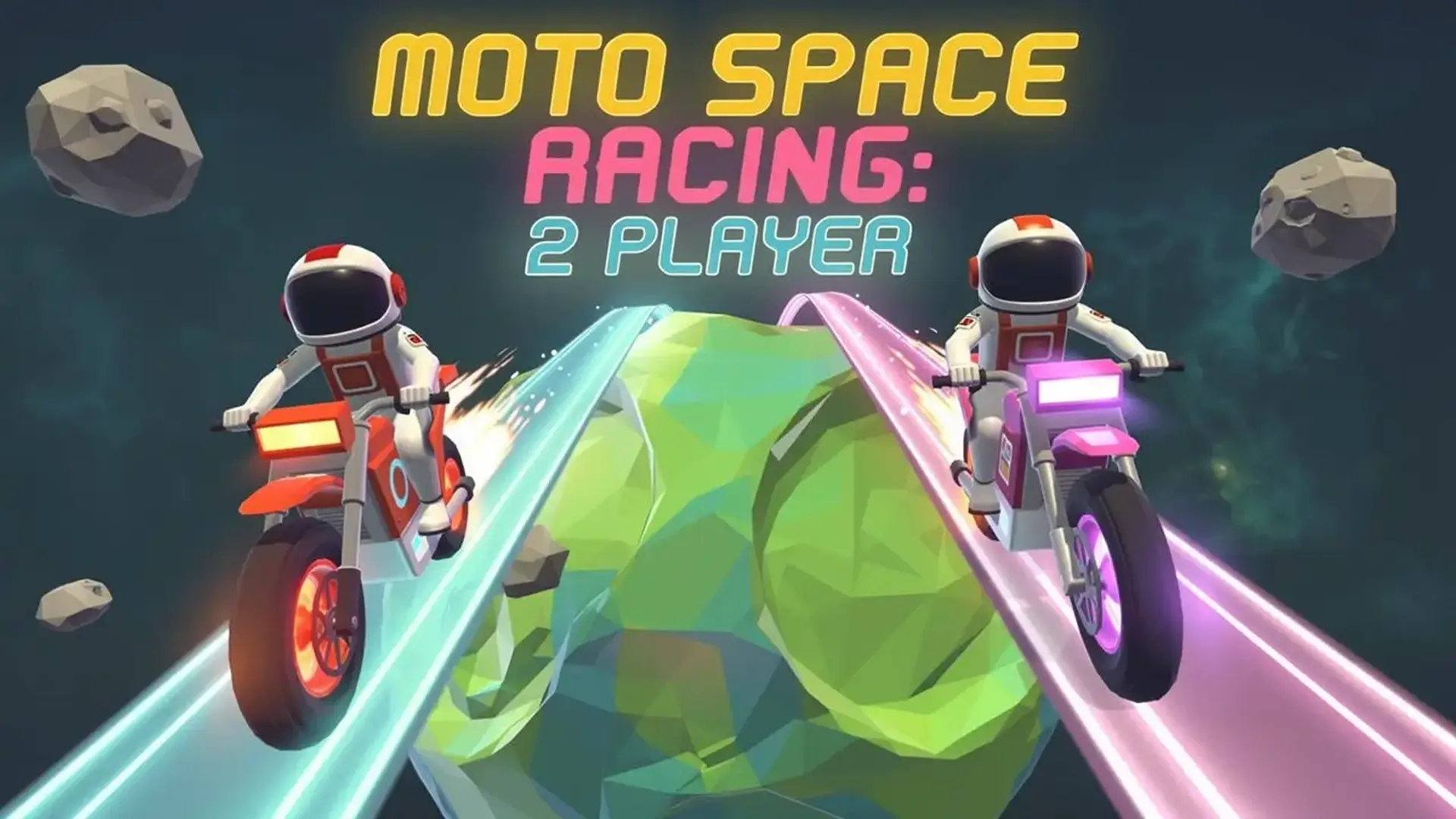 Moto Space Racing: 2 Player - Carreras motos futuristas y juego