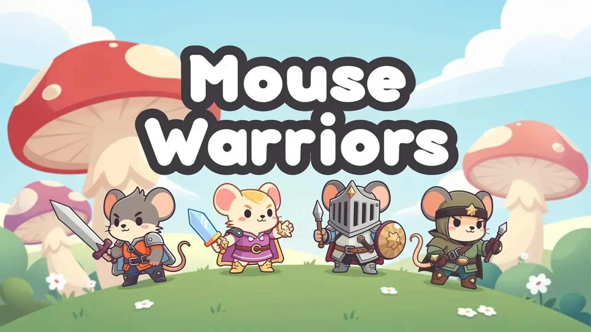Mouse Warriors - 激爽肉鸽竞技场 扮演鼠鼠英雄，无限升级，挑战海量怪物浪潮！ 游戏