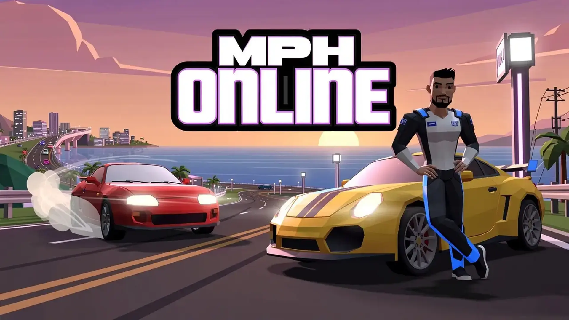 MPH Online - 3Dオープンワールド・カーアクション！広大な都市で隠された賞金を探し、世界中のプレイヤーと競い合おう。 ゲーム