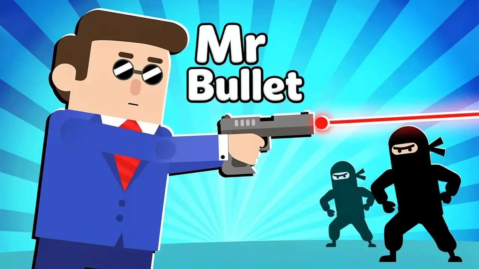 Mr Bullet - لعبة قناص الألغاز الفيزيائية