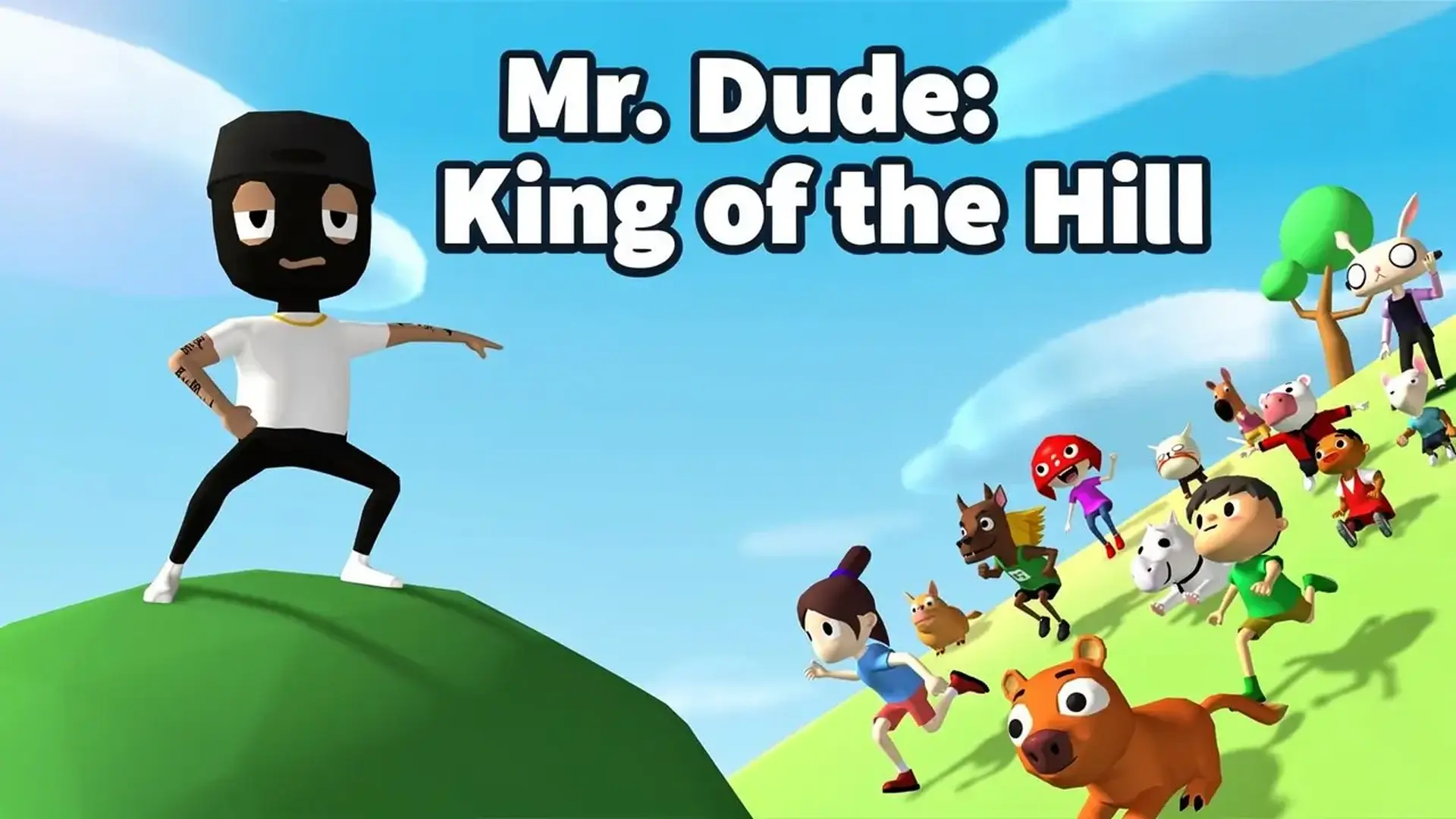 Mr. Dude: King of the Hill - لعبة أكشن قتال وفيزياء