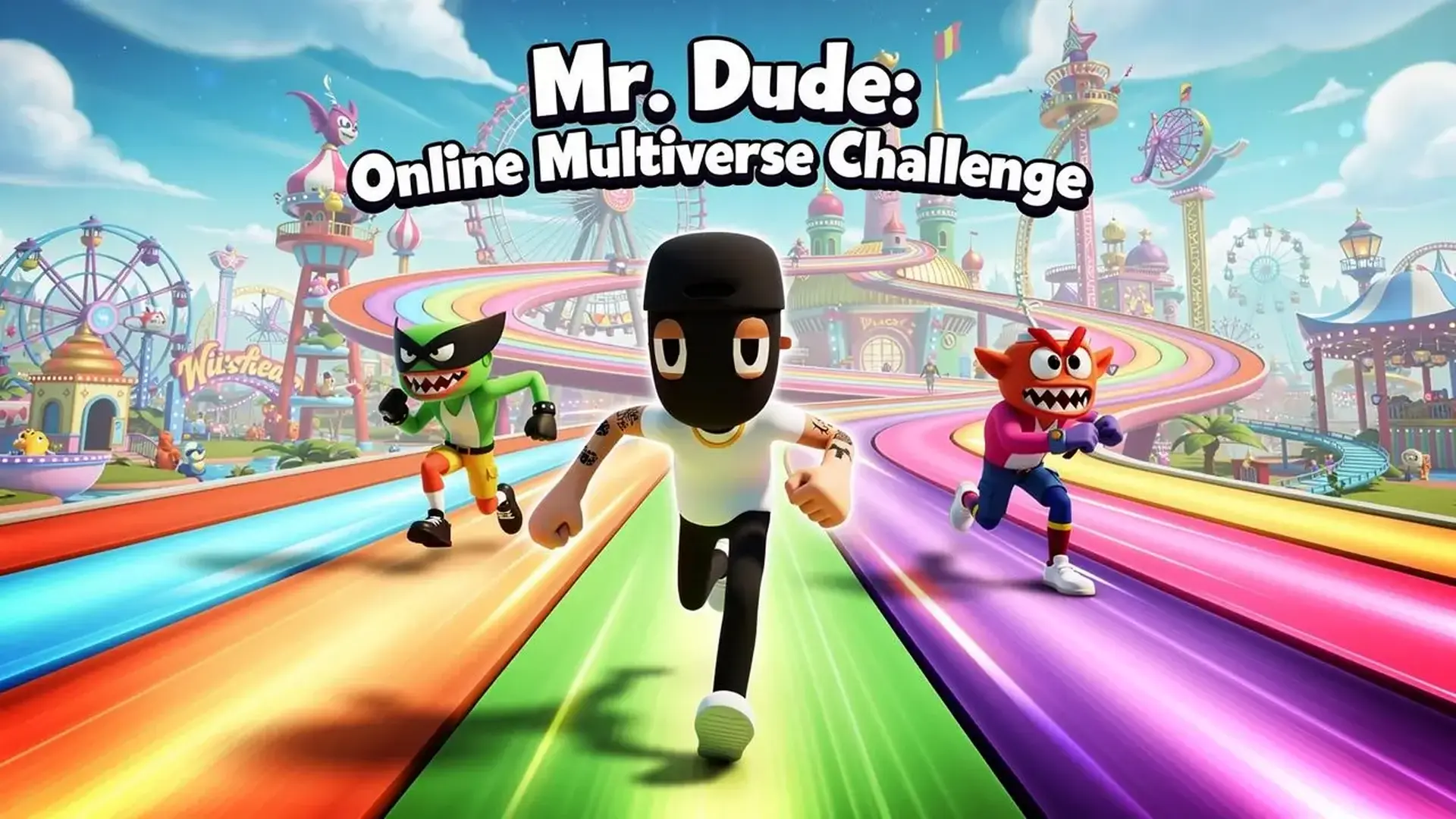 Mr. Dude: Online Multiverse Challenge - Supervivencia Ragdoll juego