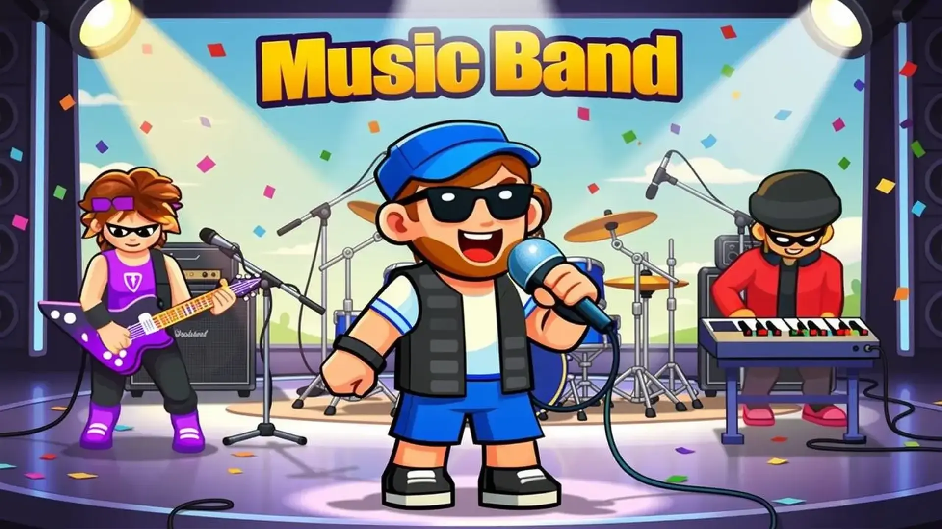 Music Band - 音乐梦想启航：组建乐队，经营演艺事业，铸就你的全球摇滚传奇！ 游戏