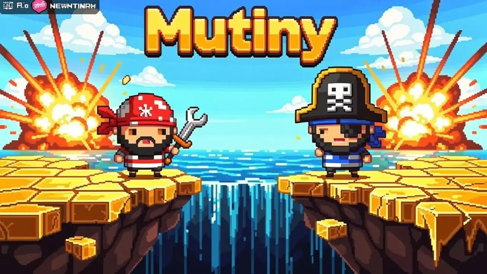 Mutiny - لعبة RPG بقاء القراصنة