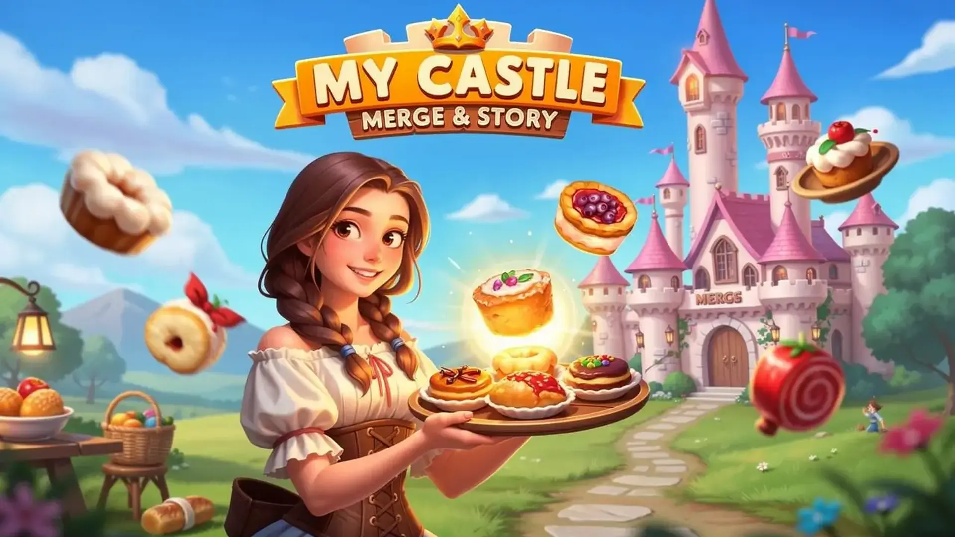 My Castle: Merge & Story - Aventura Unir Objetos y juego