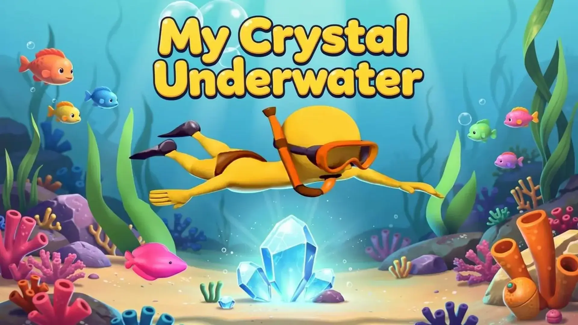 My Crystal Underwater - 海底探险模拟 潜入绝美3D海洋世界，免费收集闪耀水晶，解开深海之谜！ 游戏