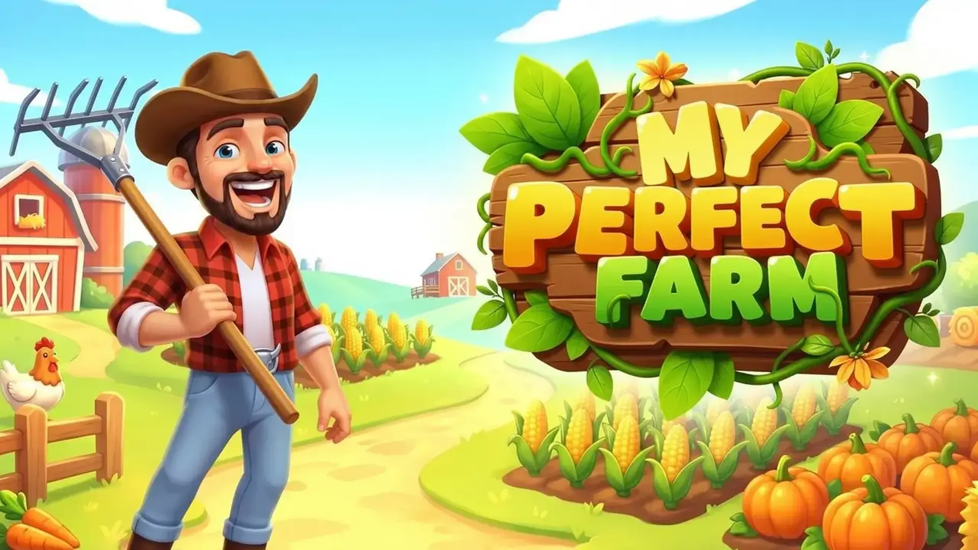 My Perfect Farm - 休闲农场模拟：在沙漠中开垦种植，养殖动物，轻松打造你的专属农场帝国。 游戏