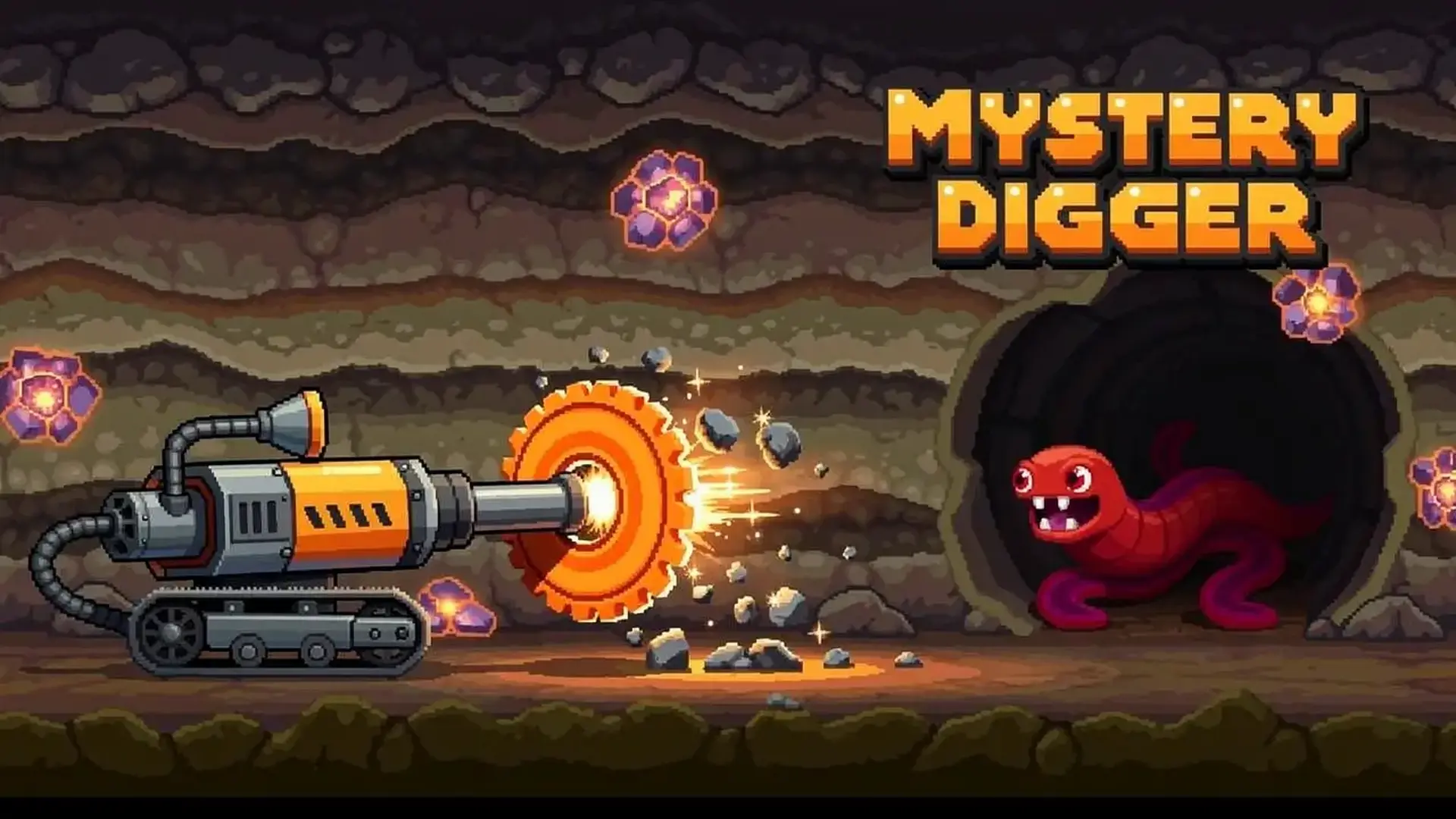 Mystery Digger - Minería Idle juego