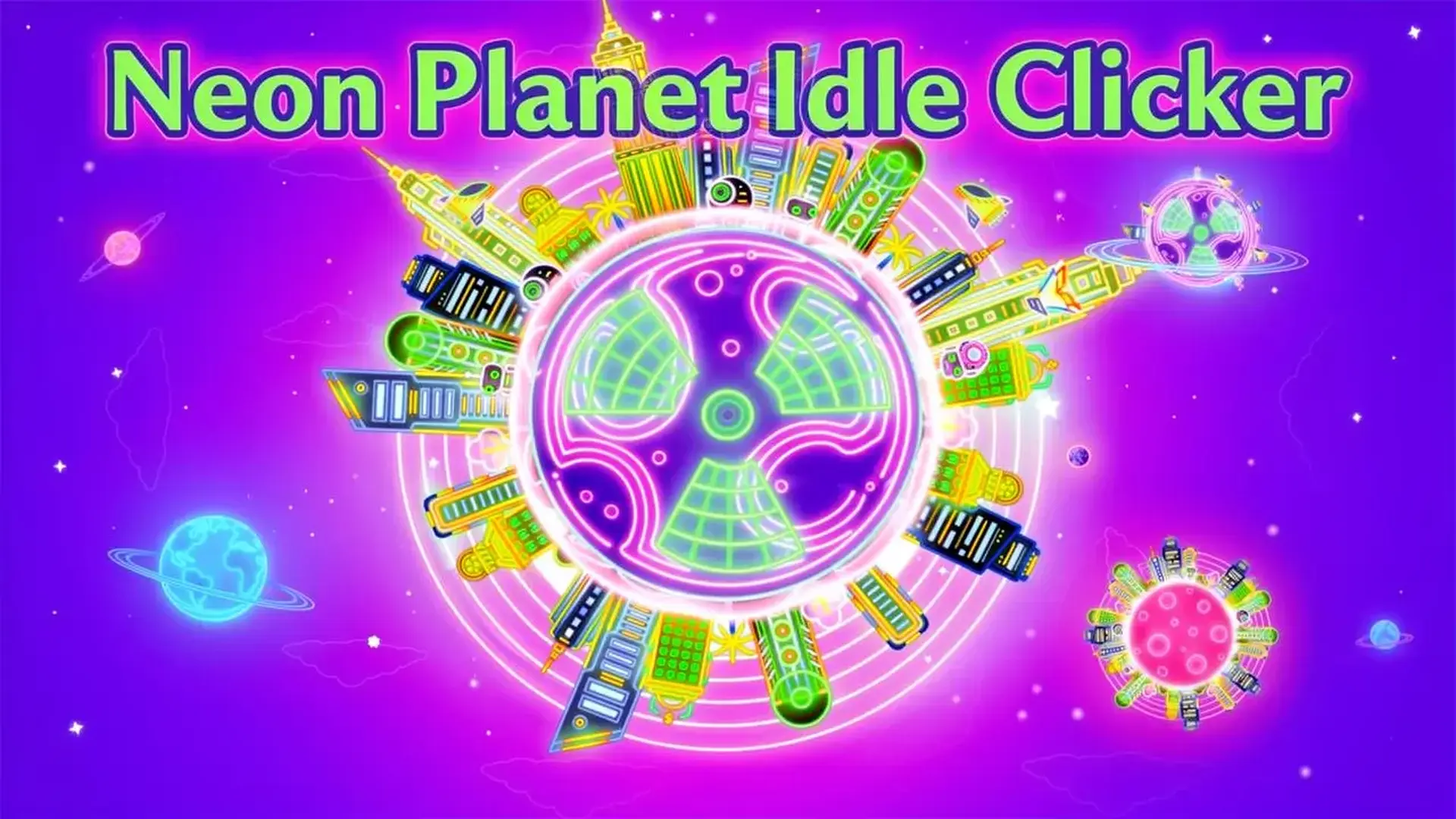 Neon Planet Idle Clicker - Айдл Кликер игра