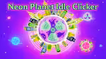 Neon Planet Idle Clicker - Играть онлайн