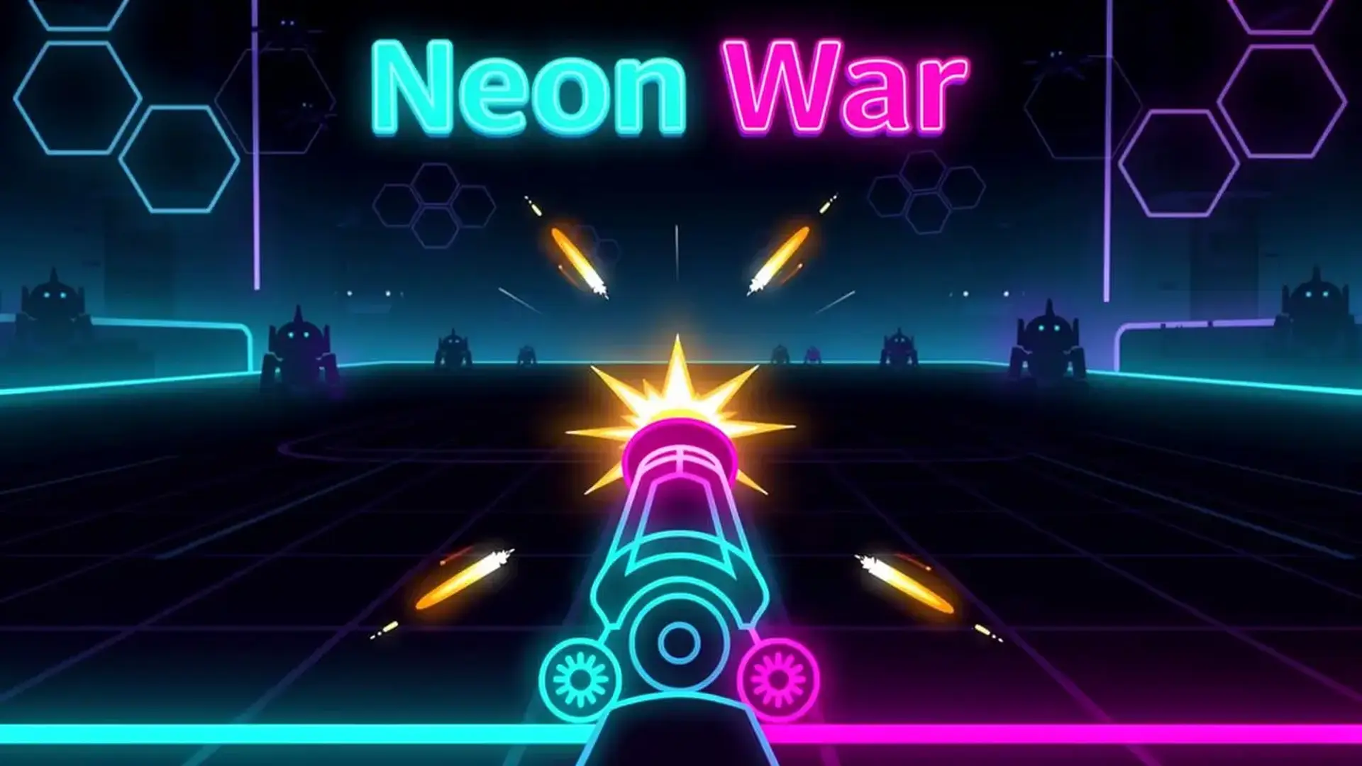 Neon War - Shooter Arcade Neon jogo