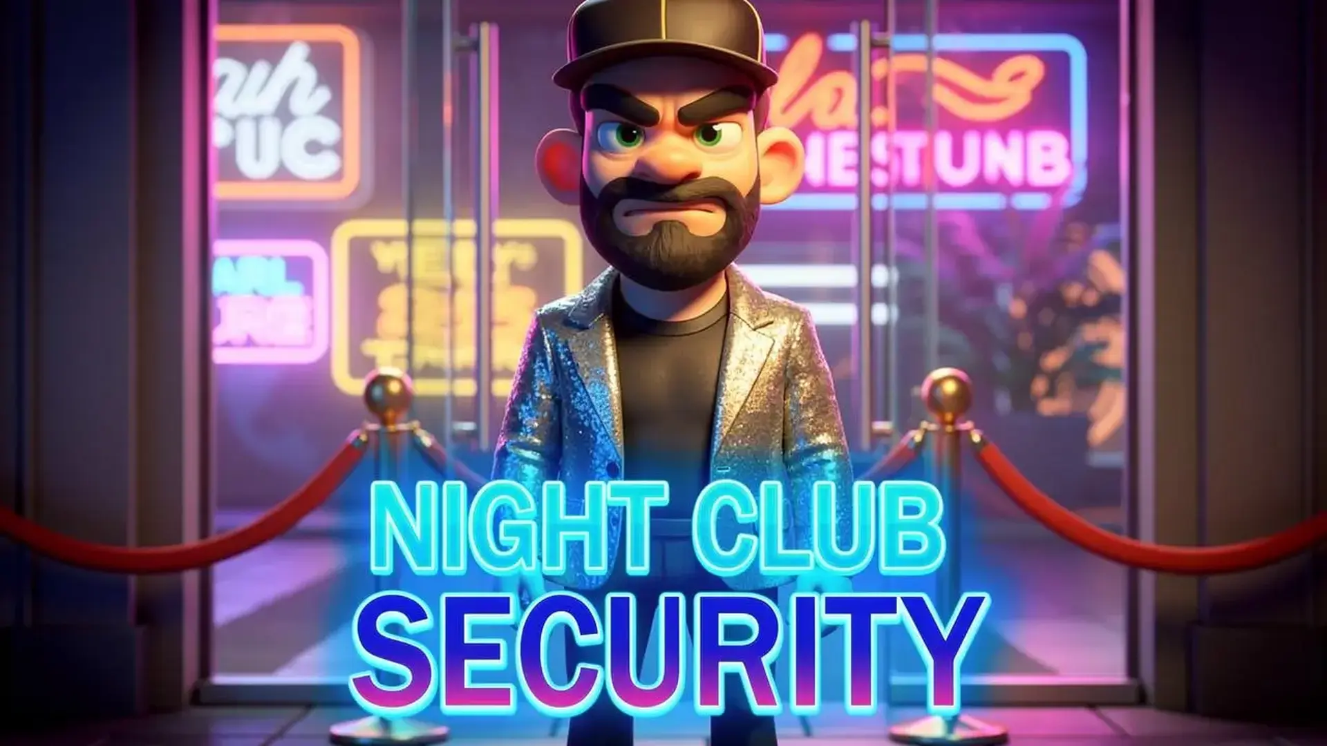 Night Club Security - control nightclub entry game