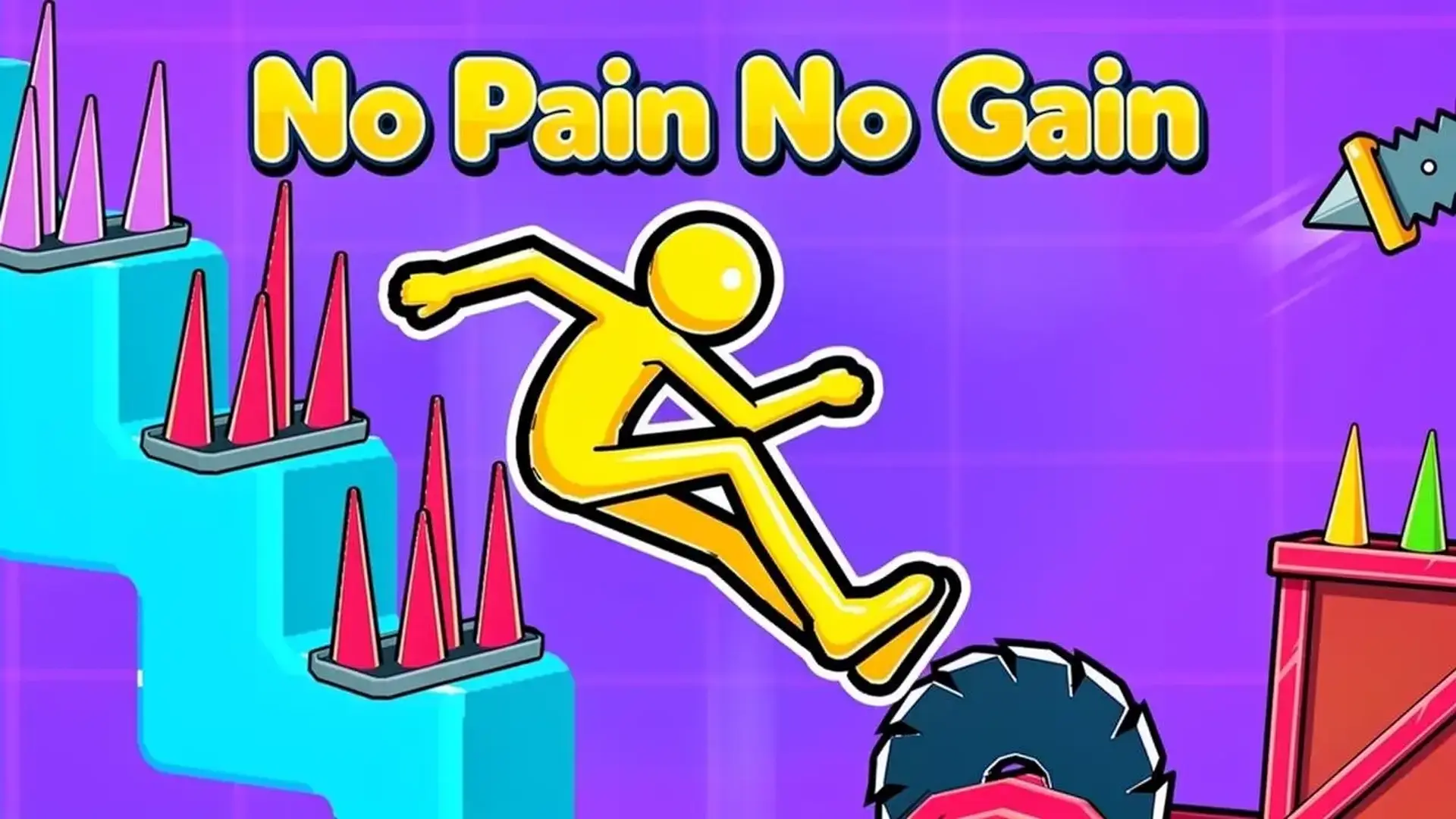 No Pain No Gain - Sandbox física ragdoll juego