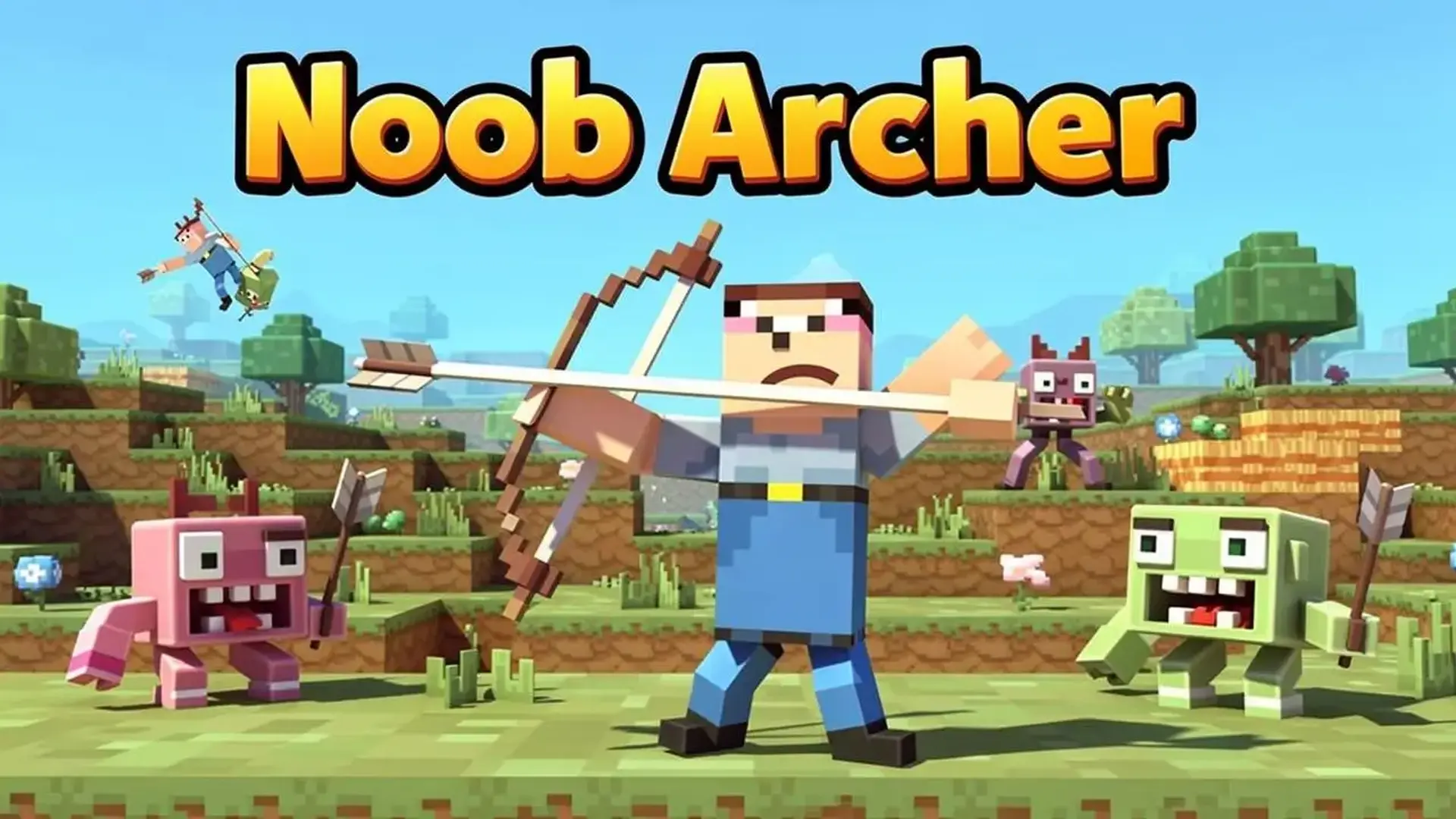 Noob Archer - Puzzle Física jogo