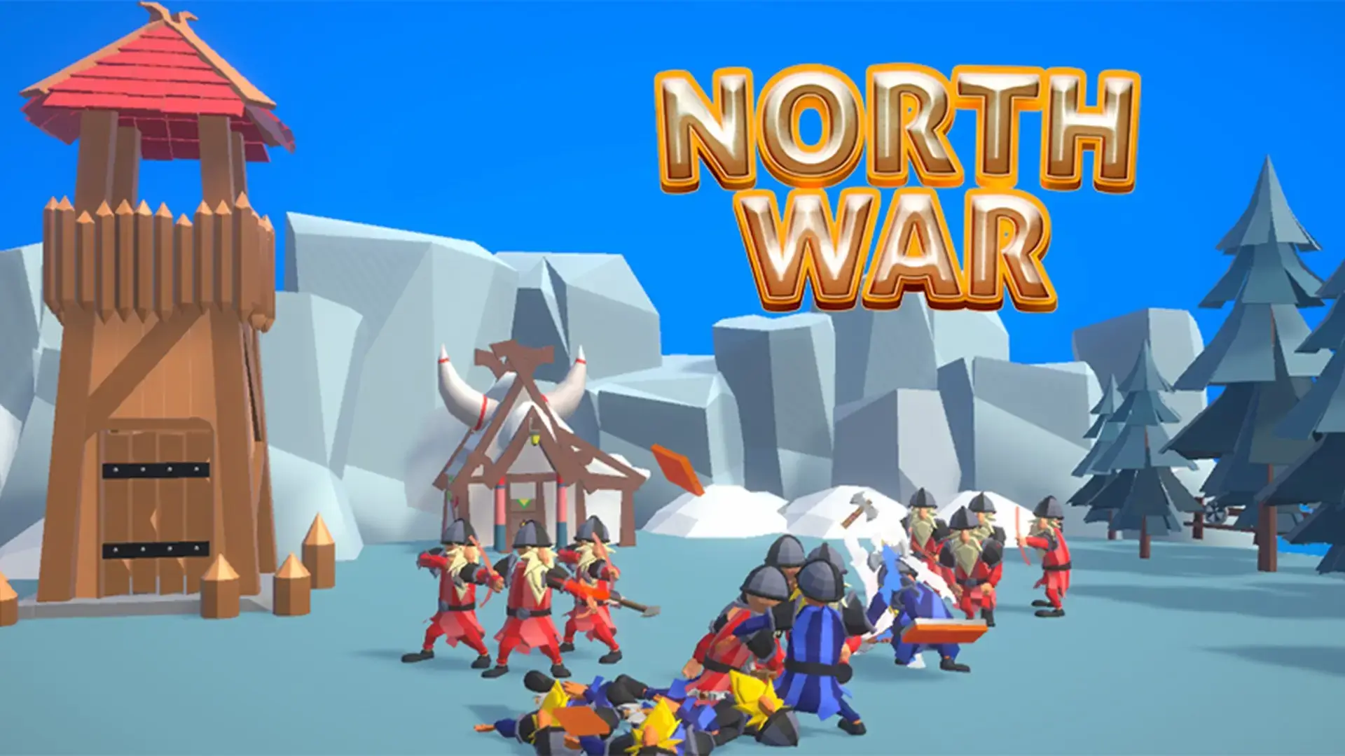 North War - island base waves enemy game