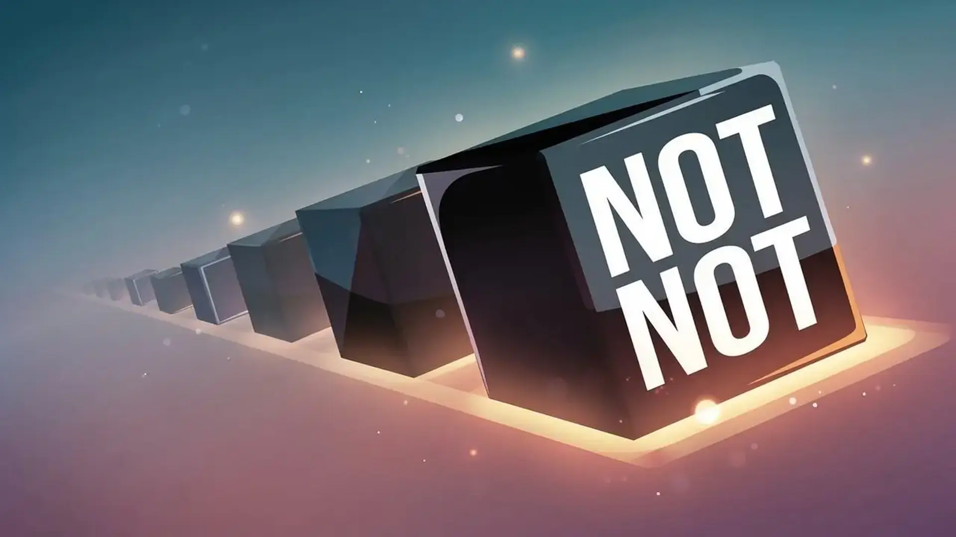 Not Not - Rompecabezas Lógica juego