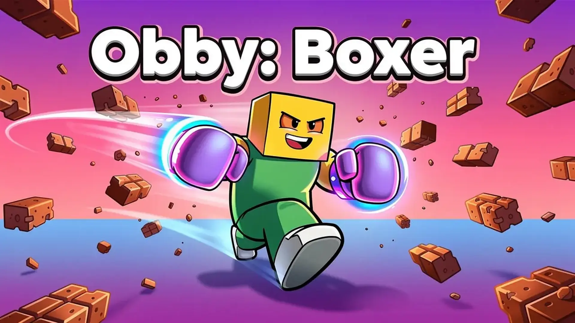 Obby: Boxer - لعبة أكشن وخمول