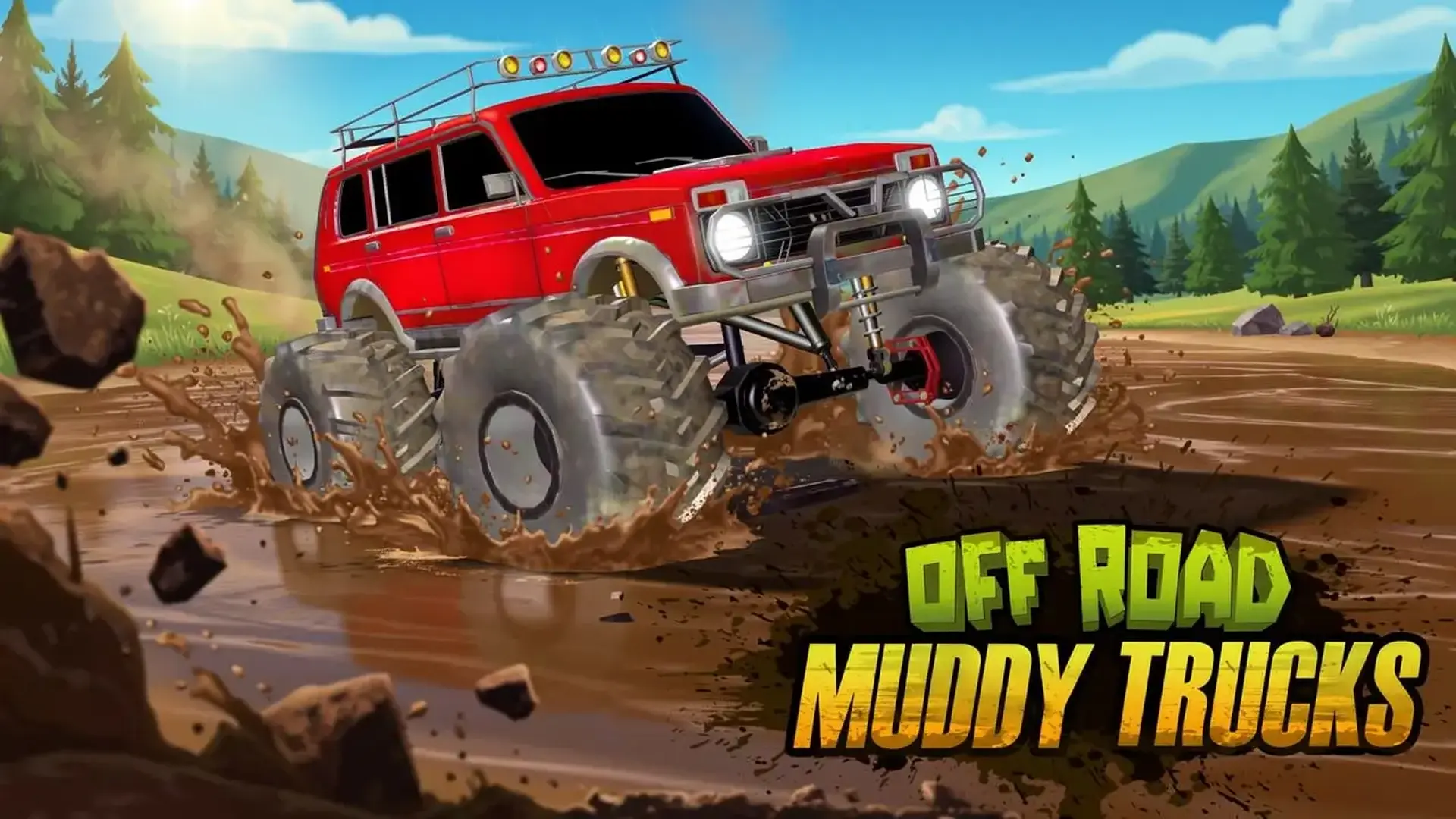 Offroad Muddy Trucks - 极限越野卡车驾驶 征服泥泞赛道，体验4x4狂飙快感 游戏