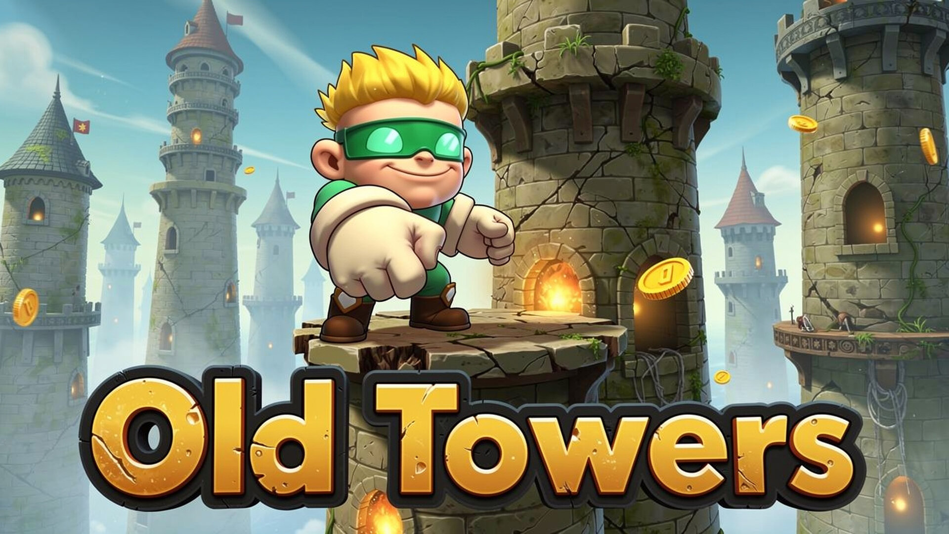 Old Towers - Aventura puzles 16-bits juego
