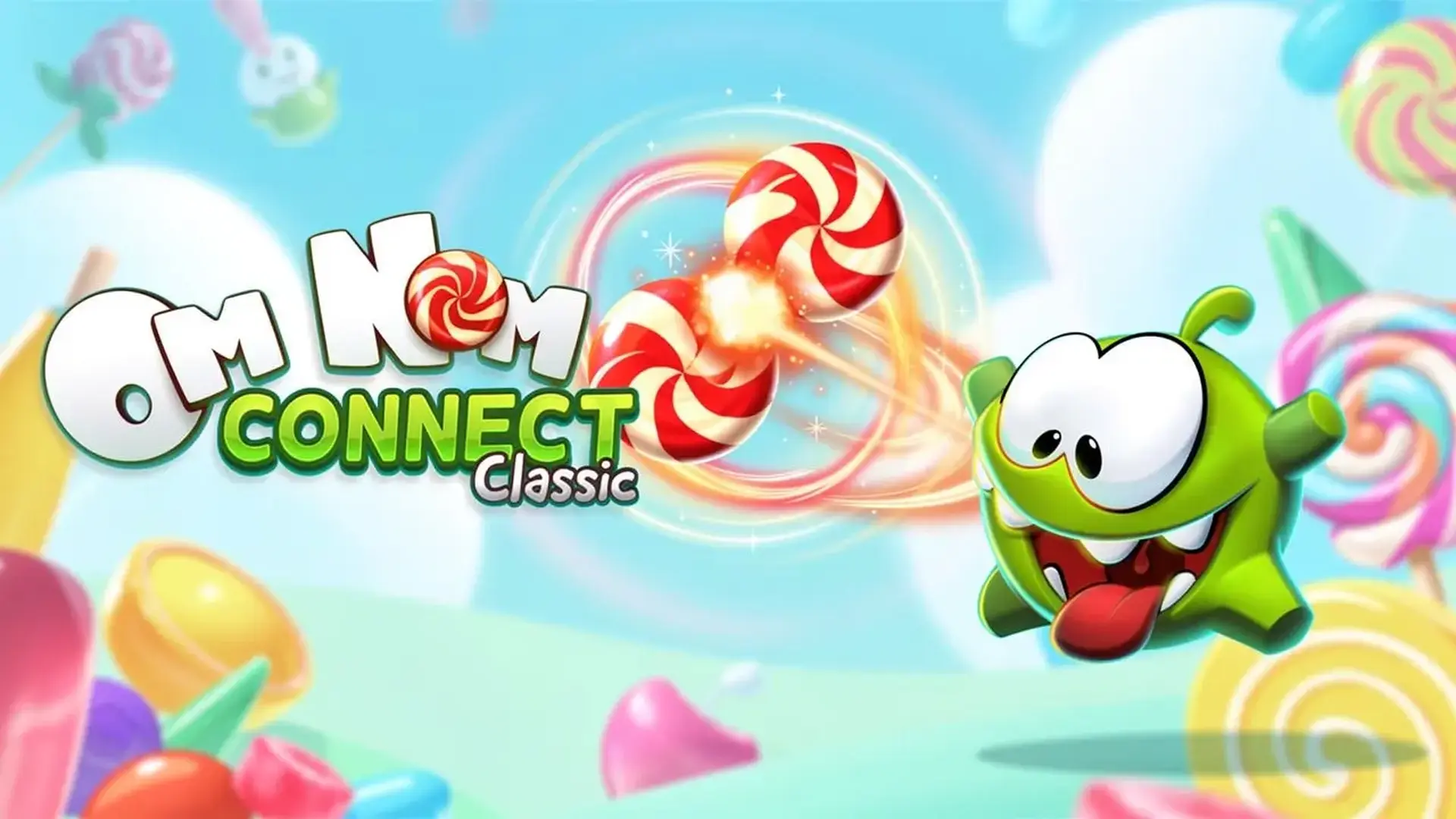 Om Nom Connect Classic - Puzzle Conexão jogo