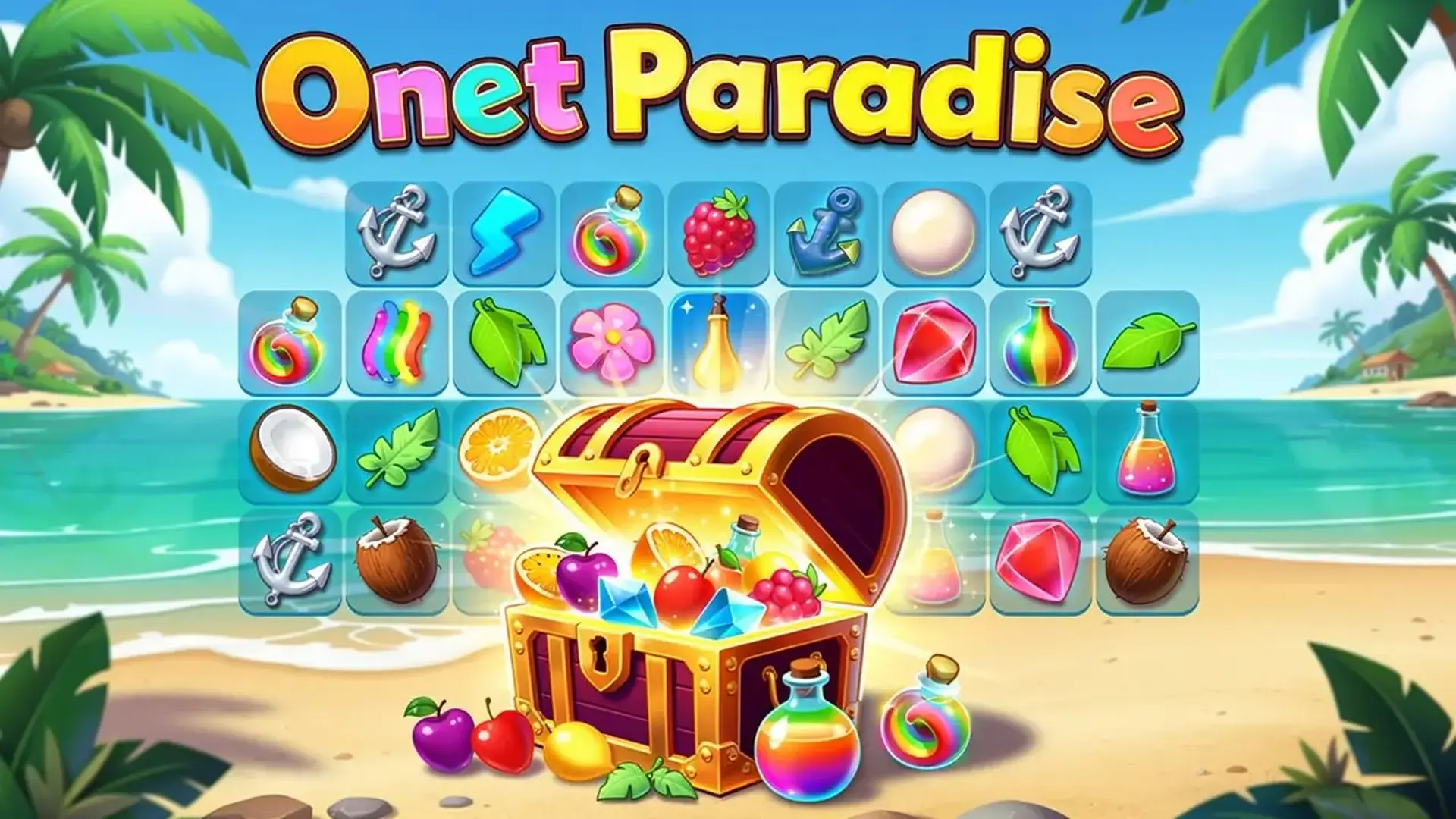 Onet Paradise - Puzzle Conectar Fichas juego