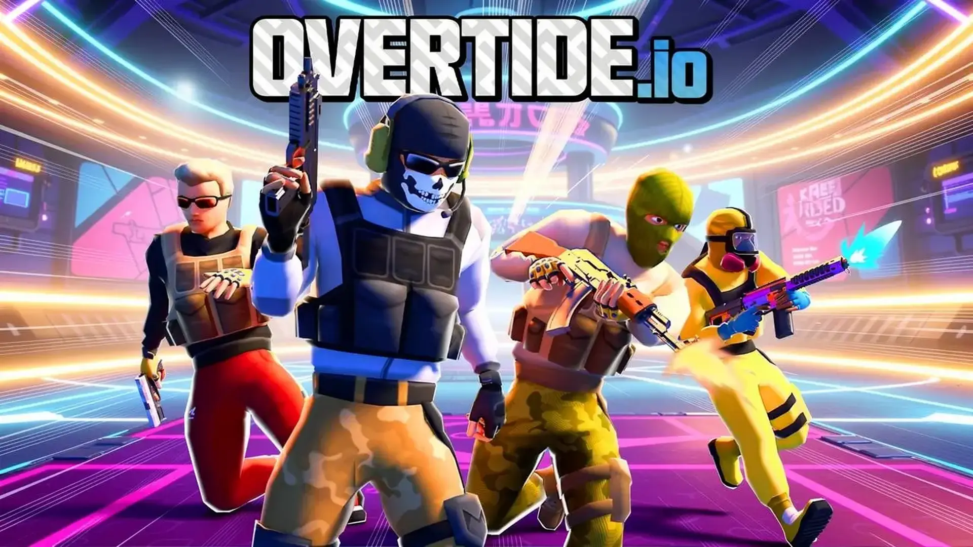 Overtide.io - FPS Multijogador jogo