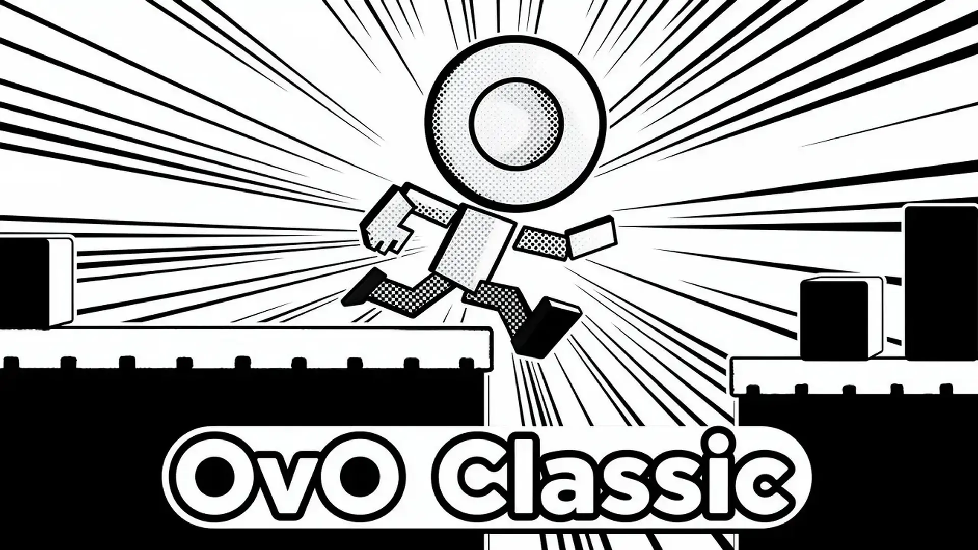 OvO Classic - Plataforma parkour minimalista com jogo